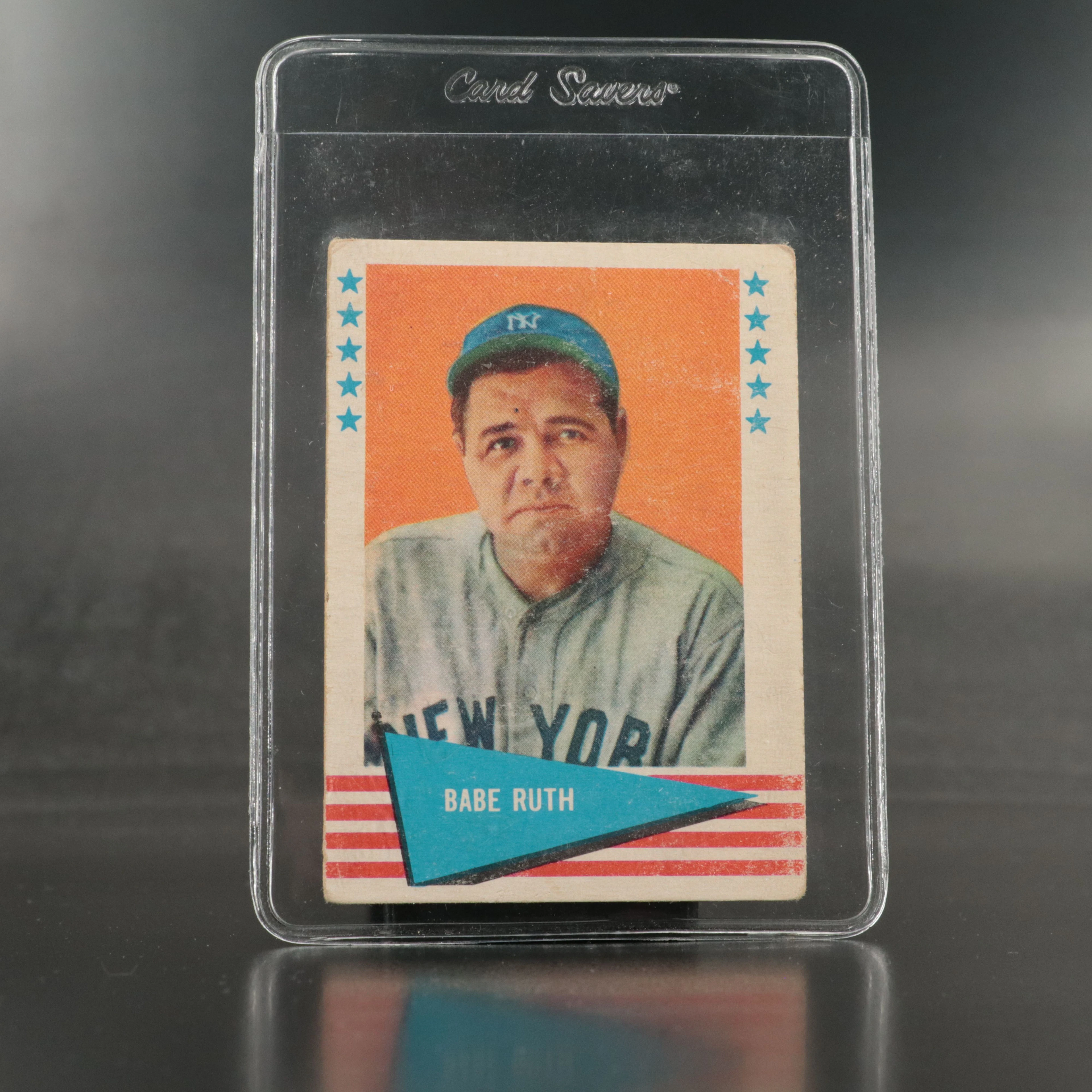 1961 Fleer Babe Ruth New York Yankees Baseball Card
