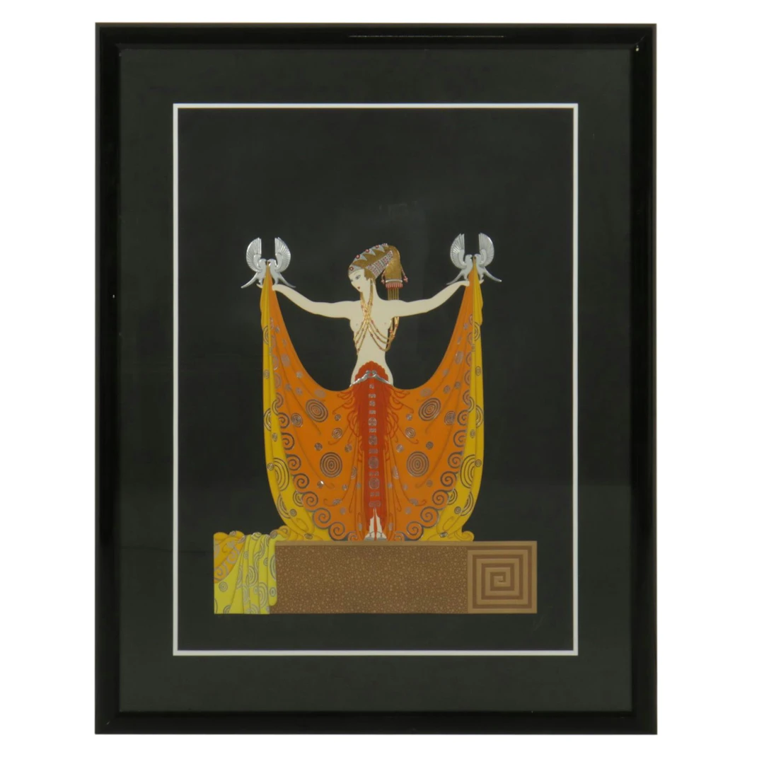 Erté Art Deco Style Serigraph "Venus," 1986