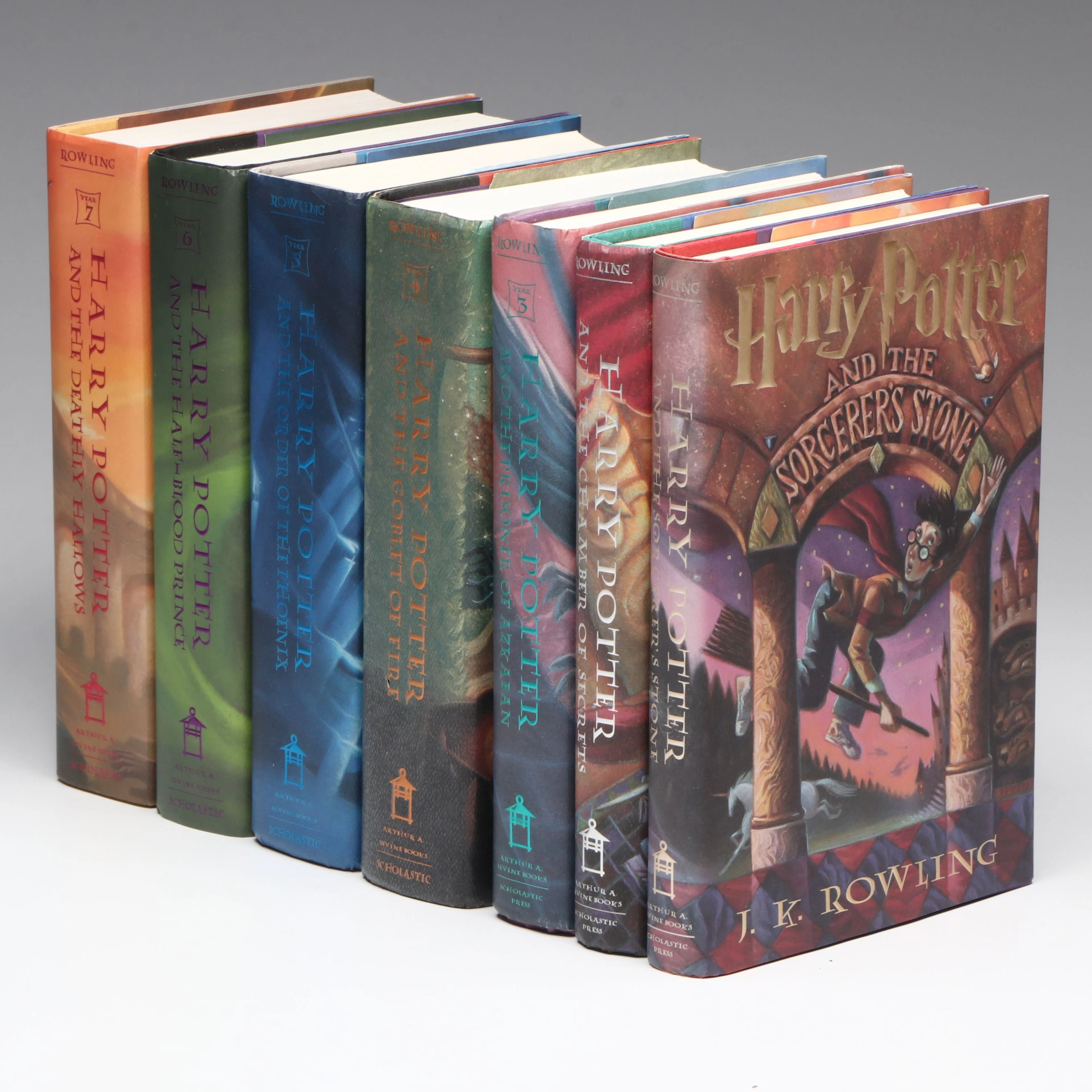First American Edition "Harry Potter" Complete Series by J. K. Rowling