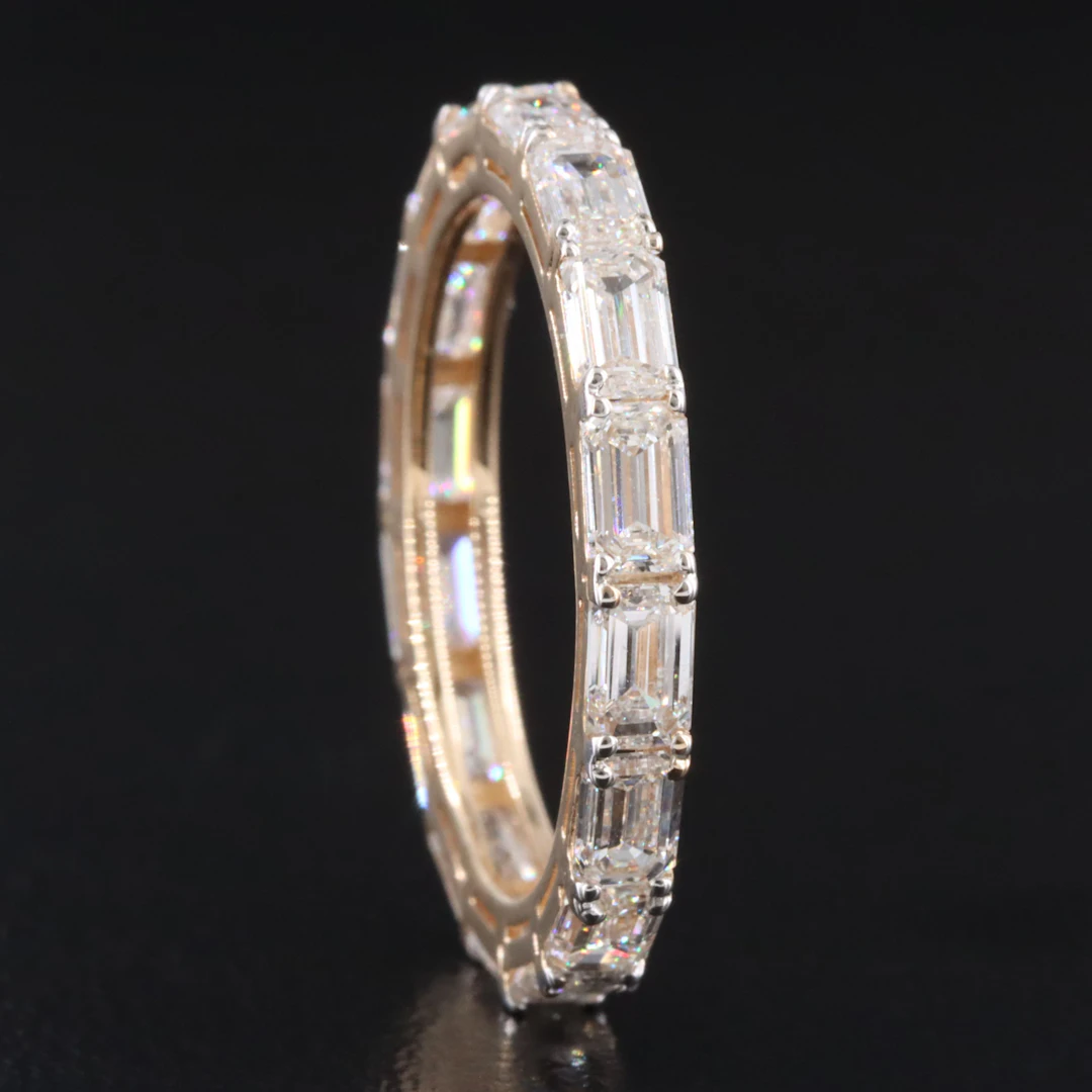 14K 2.73 CTW Lab Grown Diamond Eternity Band