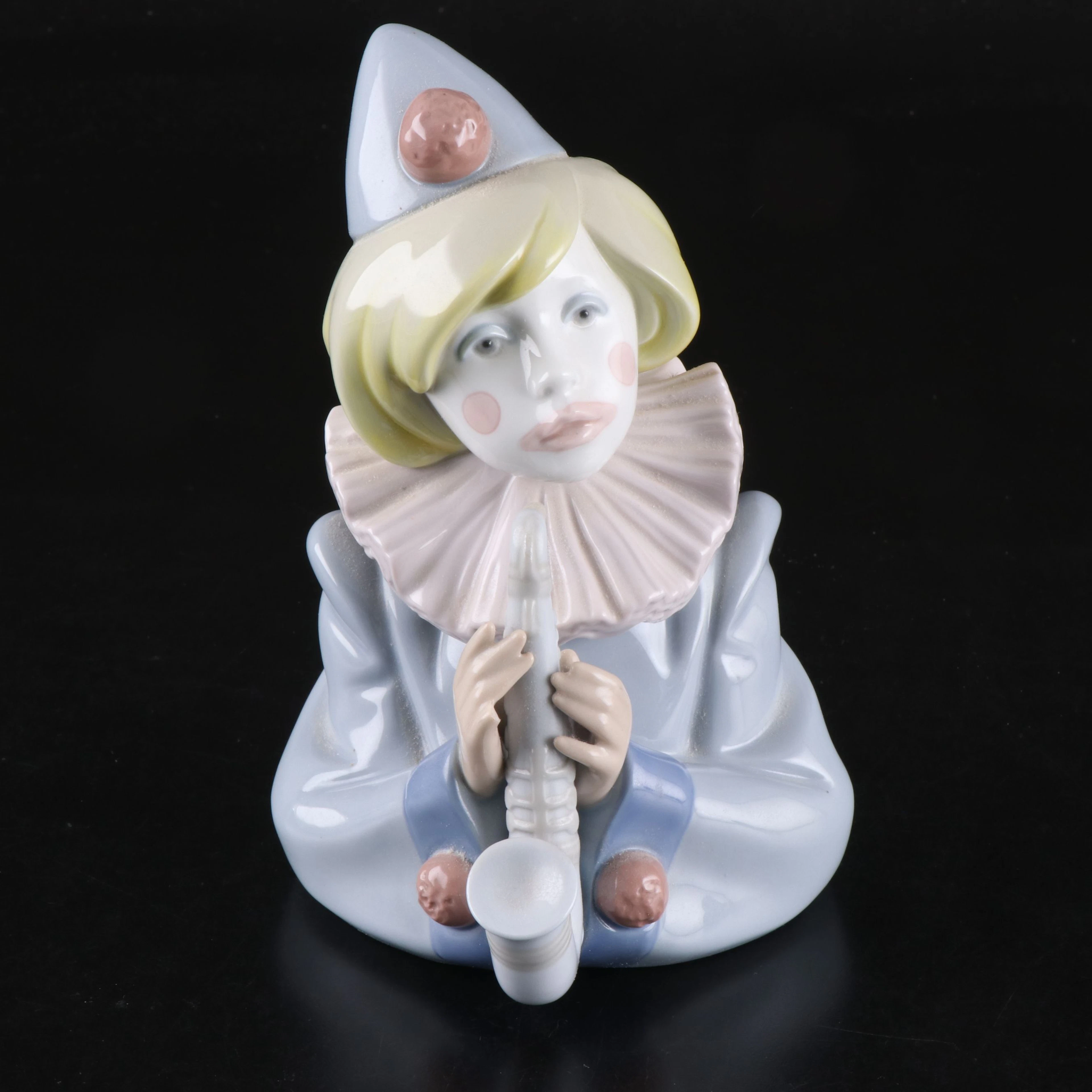 Lladró "Sad Note" Porcelain Clown Figurine