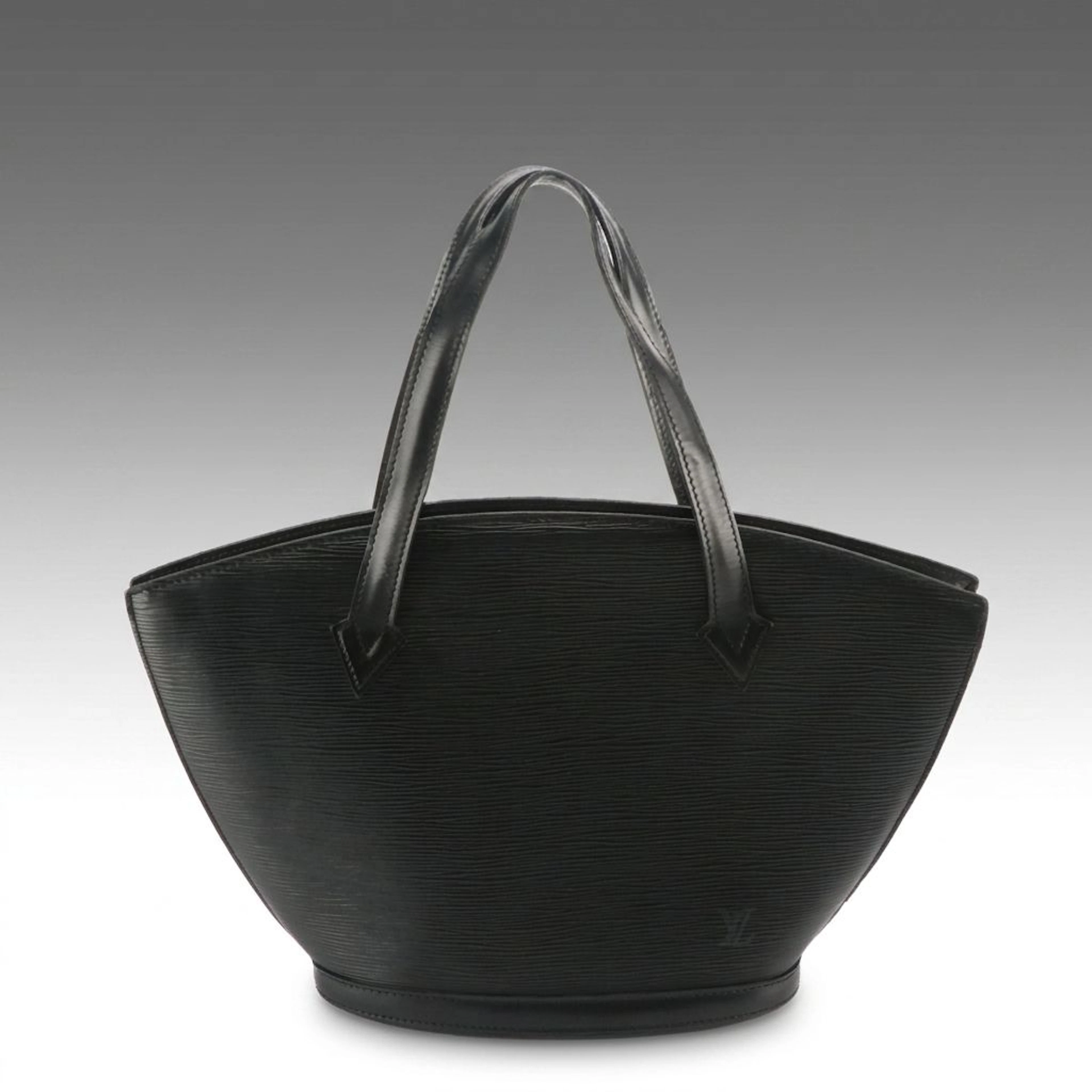 Louis Vuitton Black Epi Leather St. Jacques PM Tote Bag