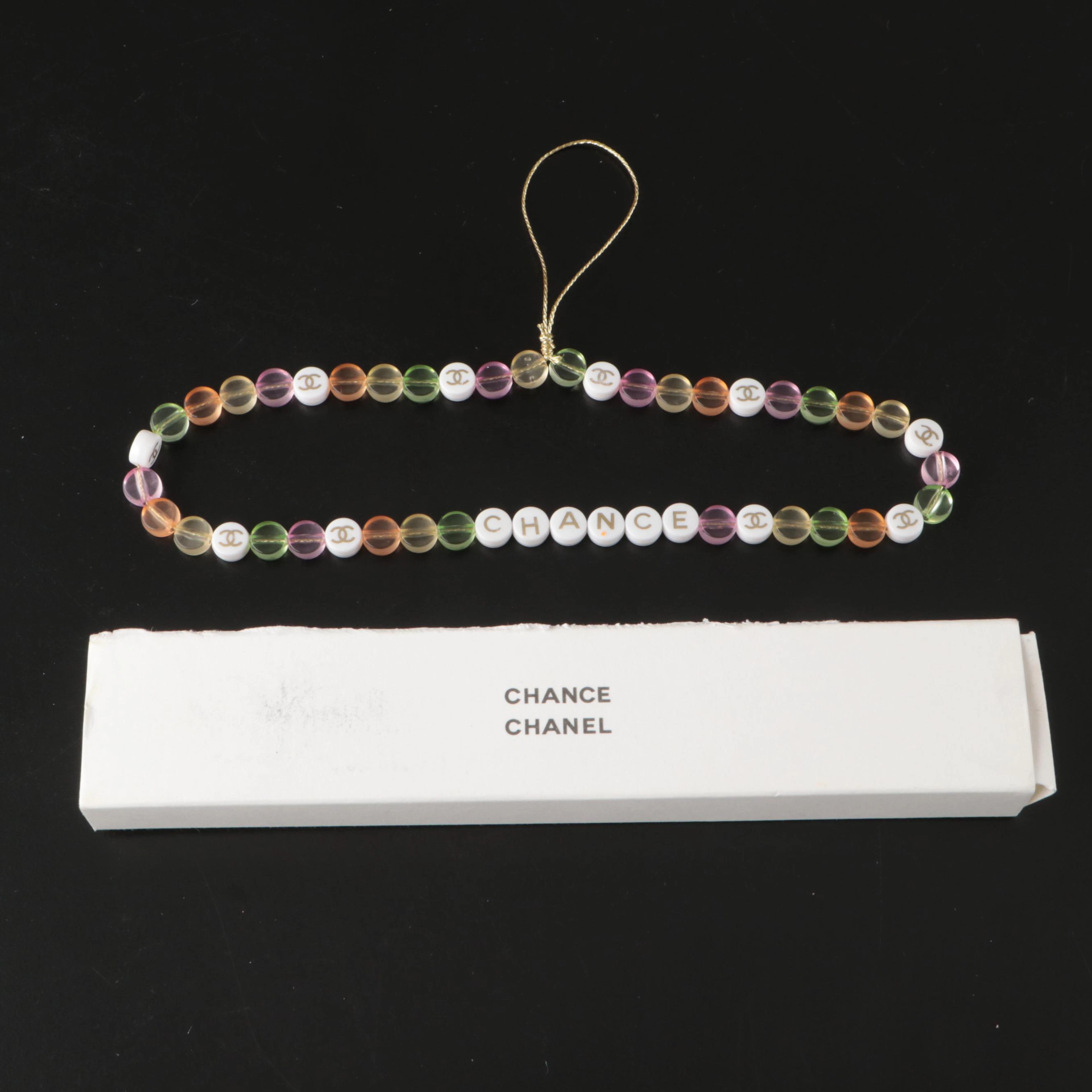 Chanel Beaded Handbag Charm