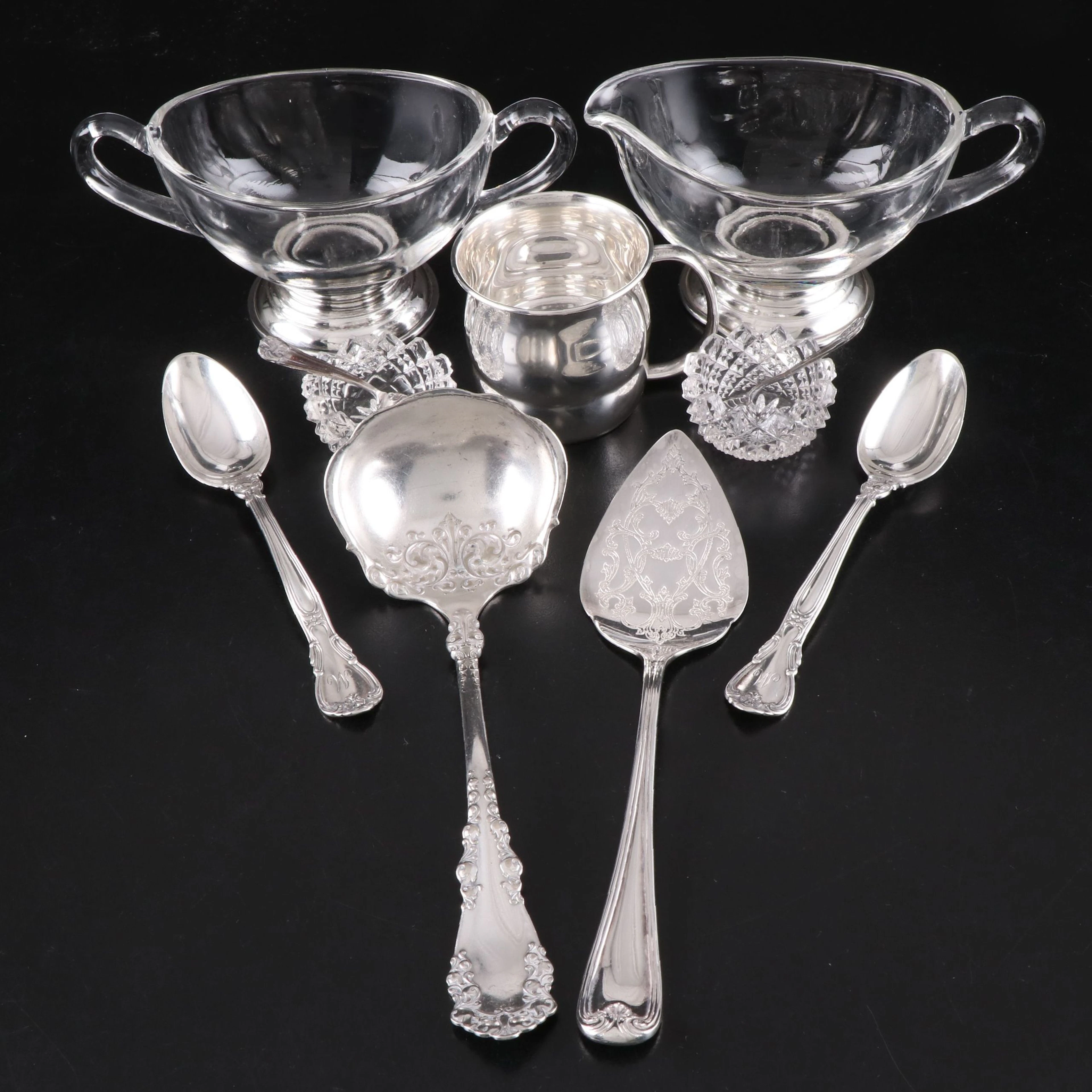Gorham "Chantilly" Sterling Silver Teaspoons with More Table Accessories