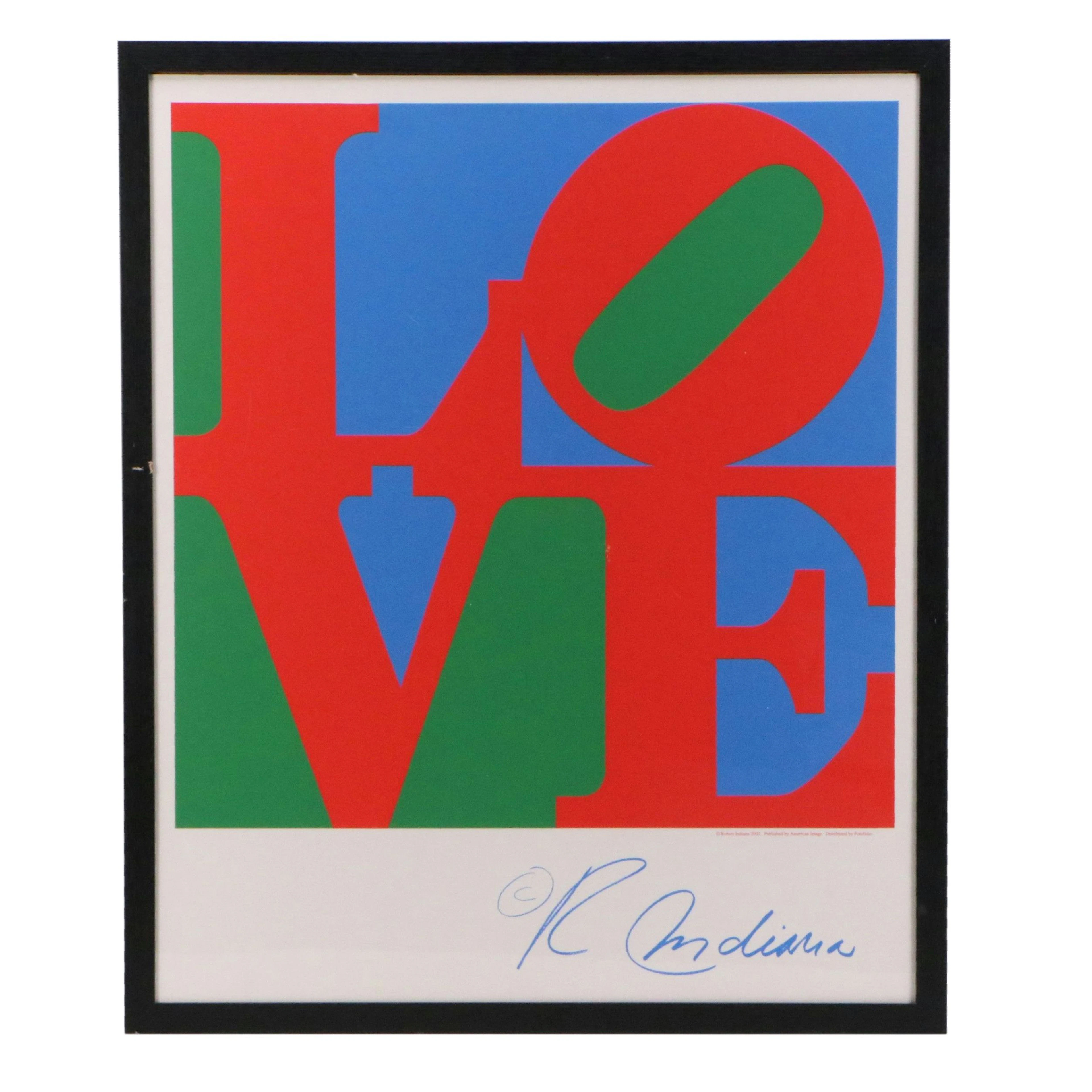 Robert Indiana Serigraph "Love"