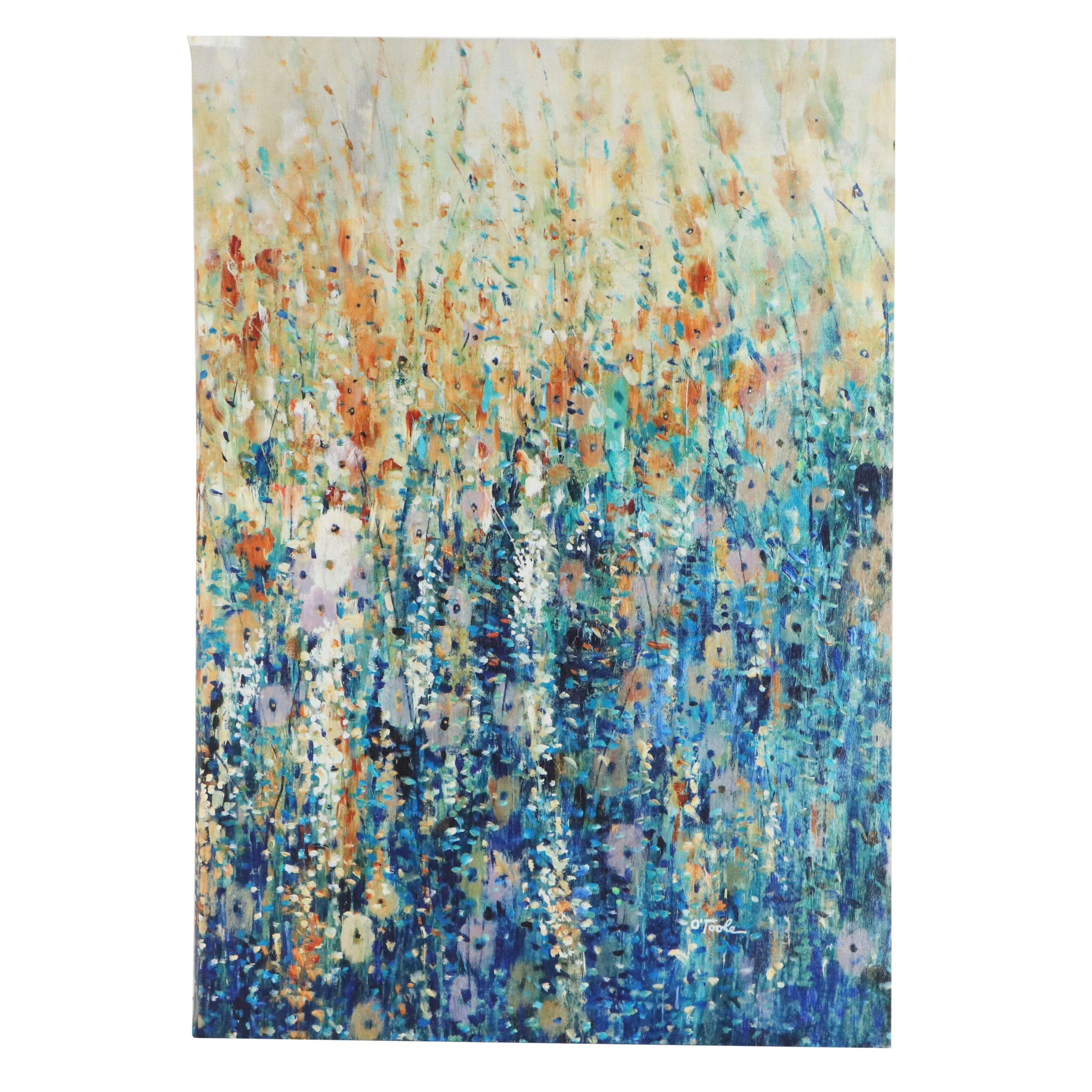 After Tim O'Toole Giclée of Wildflowers