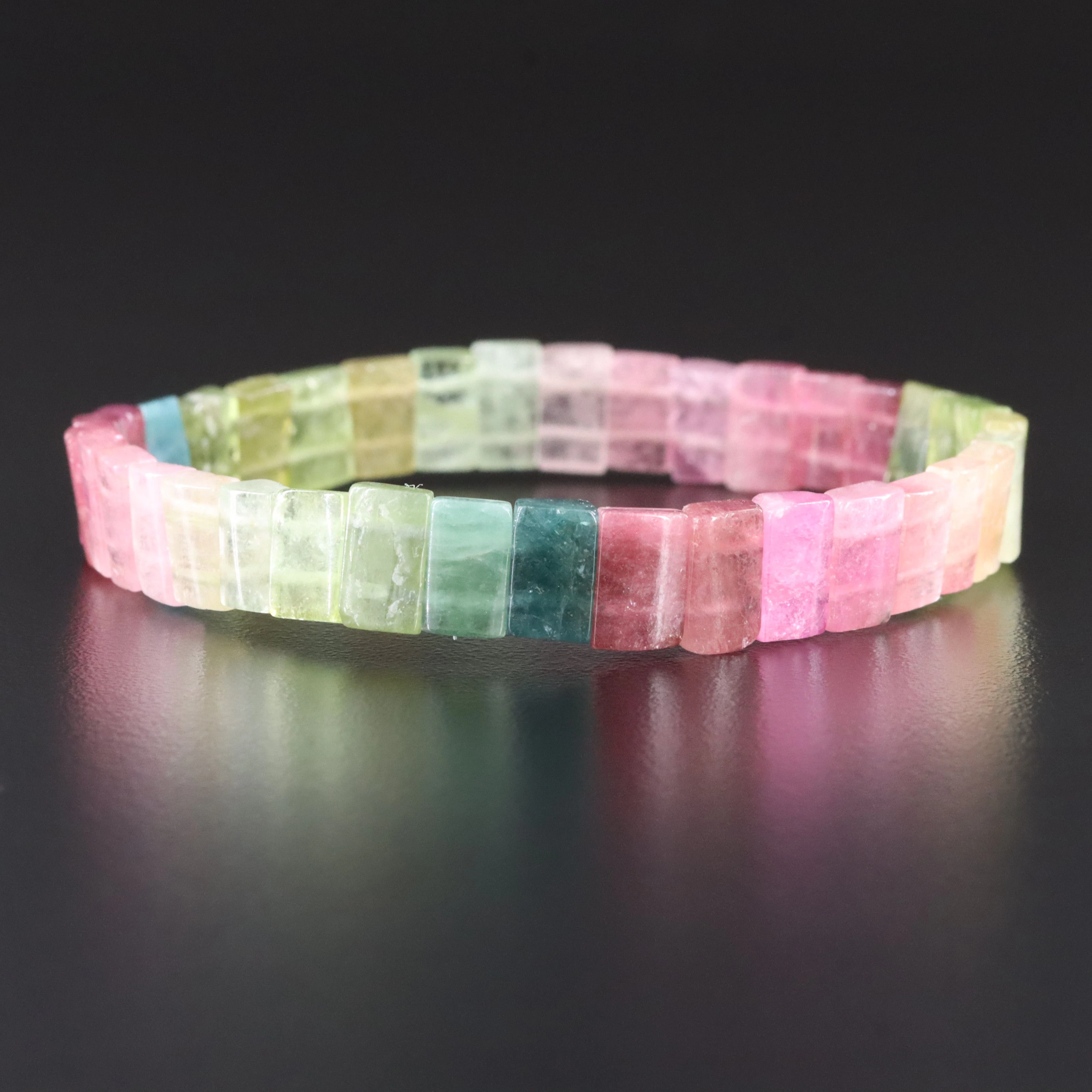 Gradient Tourmaline Bracelet