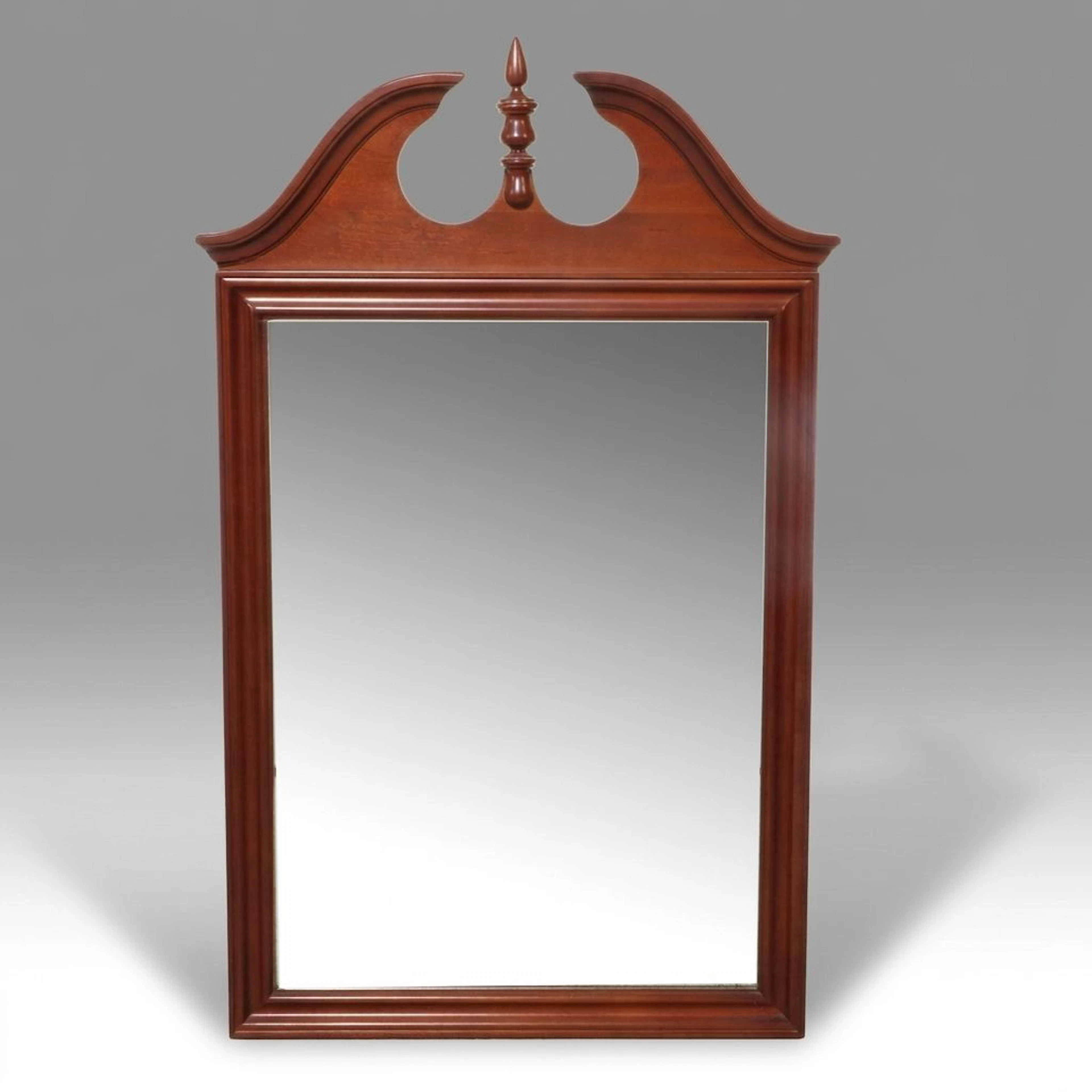 Chippendale Style and Beaded Arched Wooden Wall Mirrors