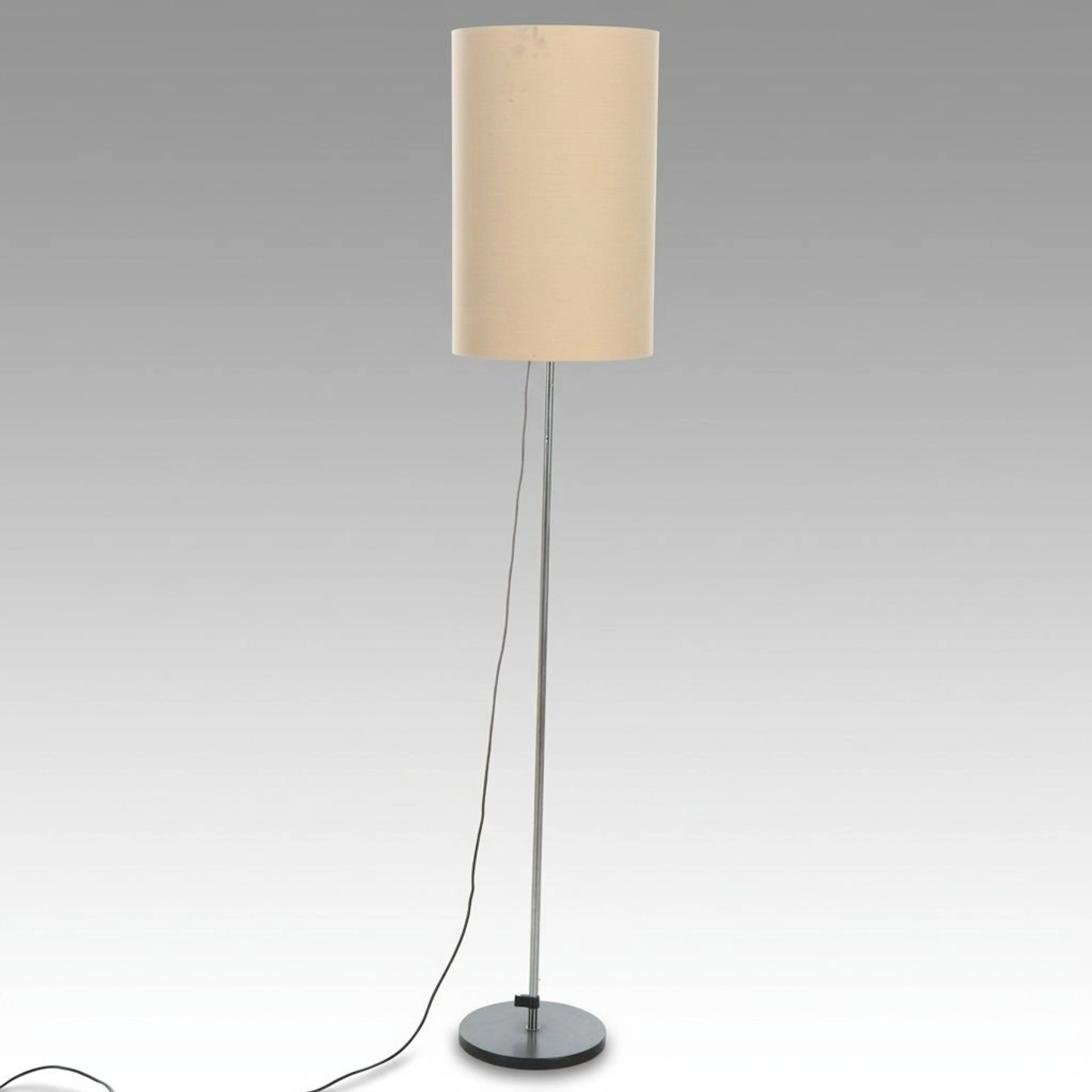 Modern Minimalist Floor Lamp with Drum Shade