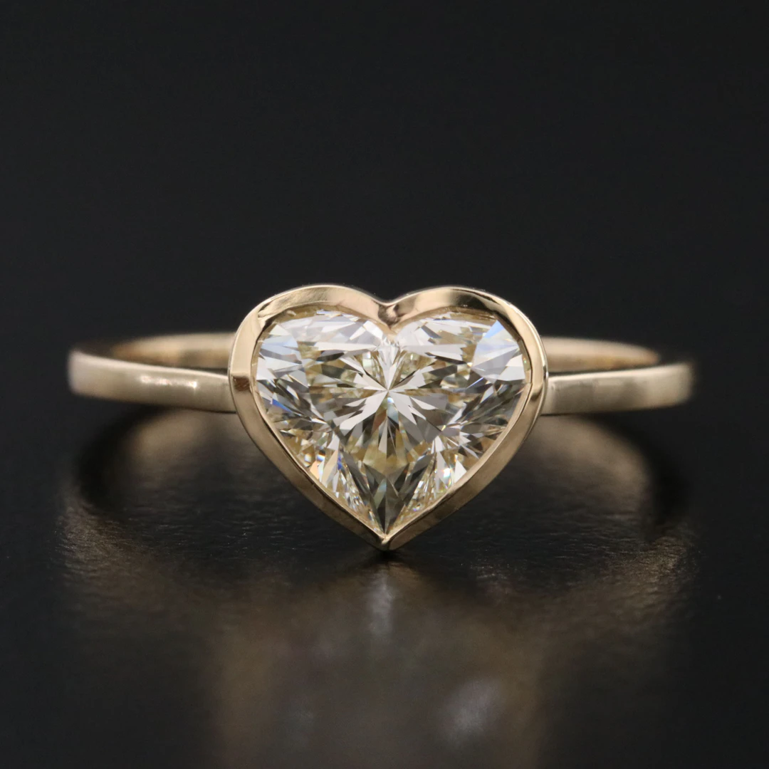 14K 1.62 CT Internally Flawless Diamond Ring