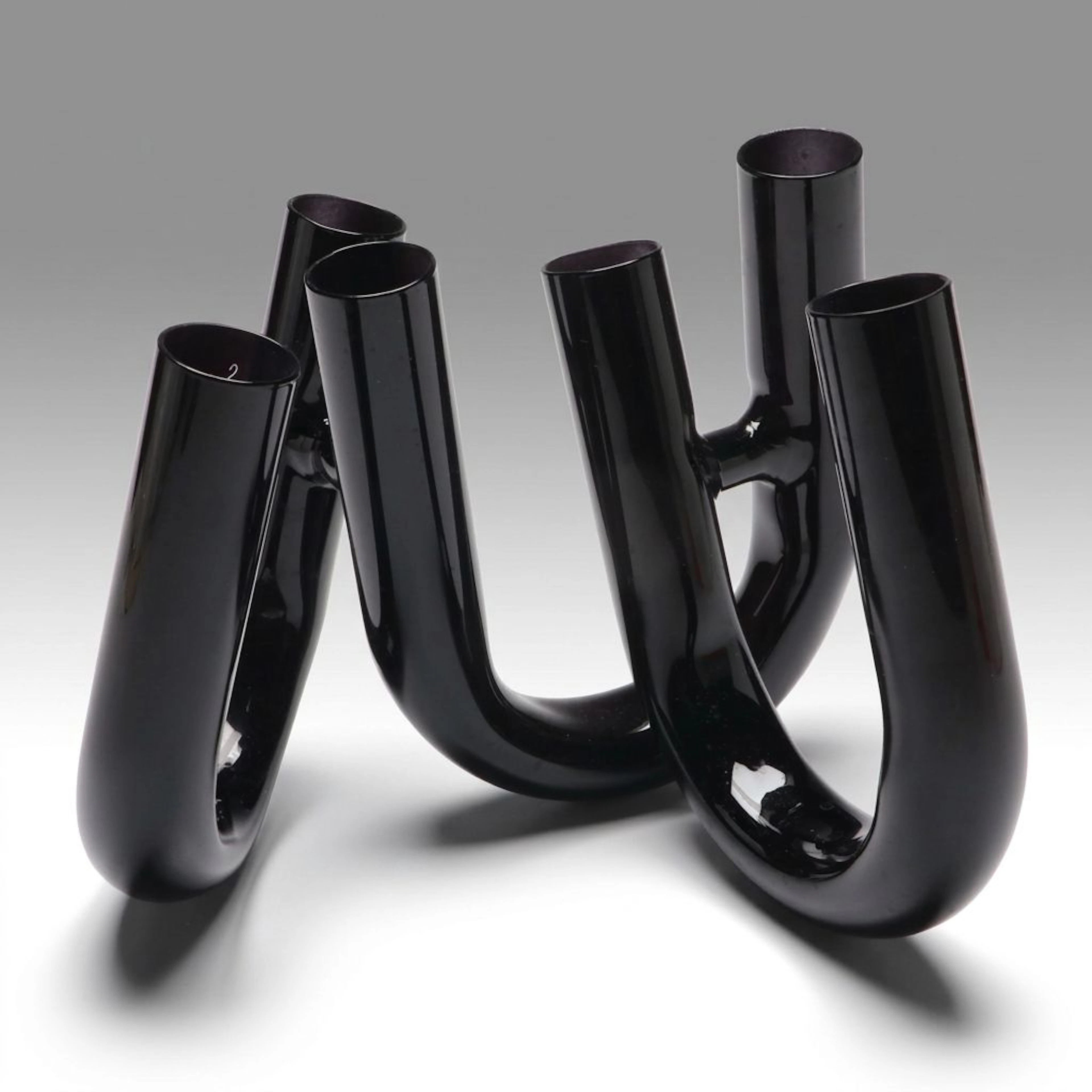 Minimalist Style Tubular Glass Bud Vase