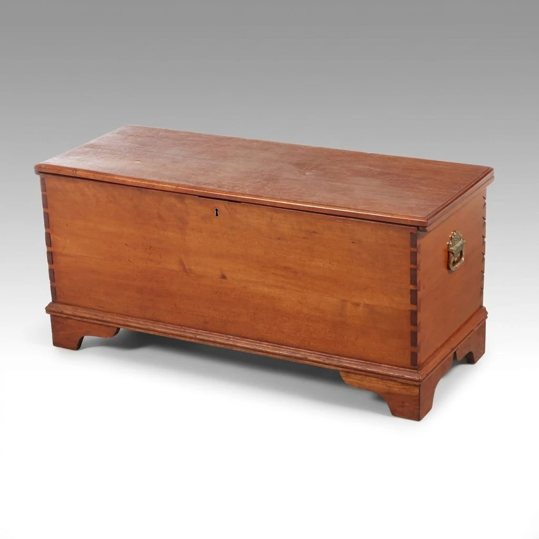 American Pine Blanket Chest, Late 19th Century/20th Century