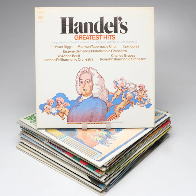 "Best of Bach", "Handel's Greatest Hits" and More Classical Vinyl Records