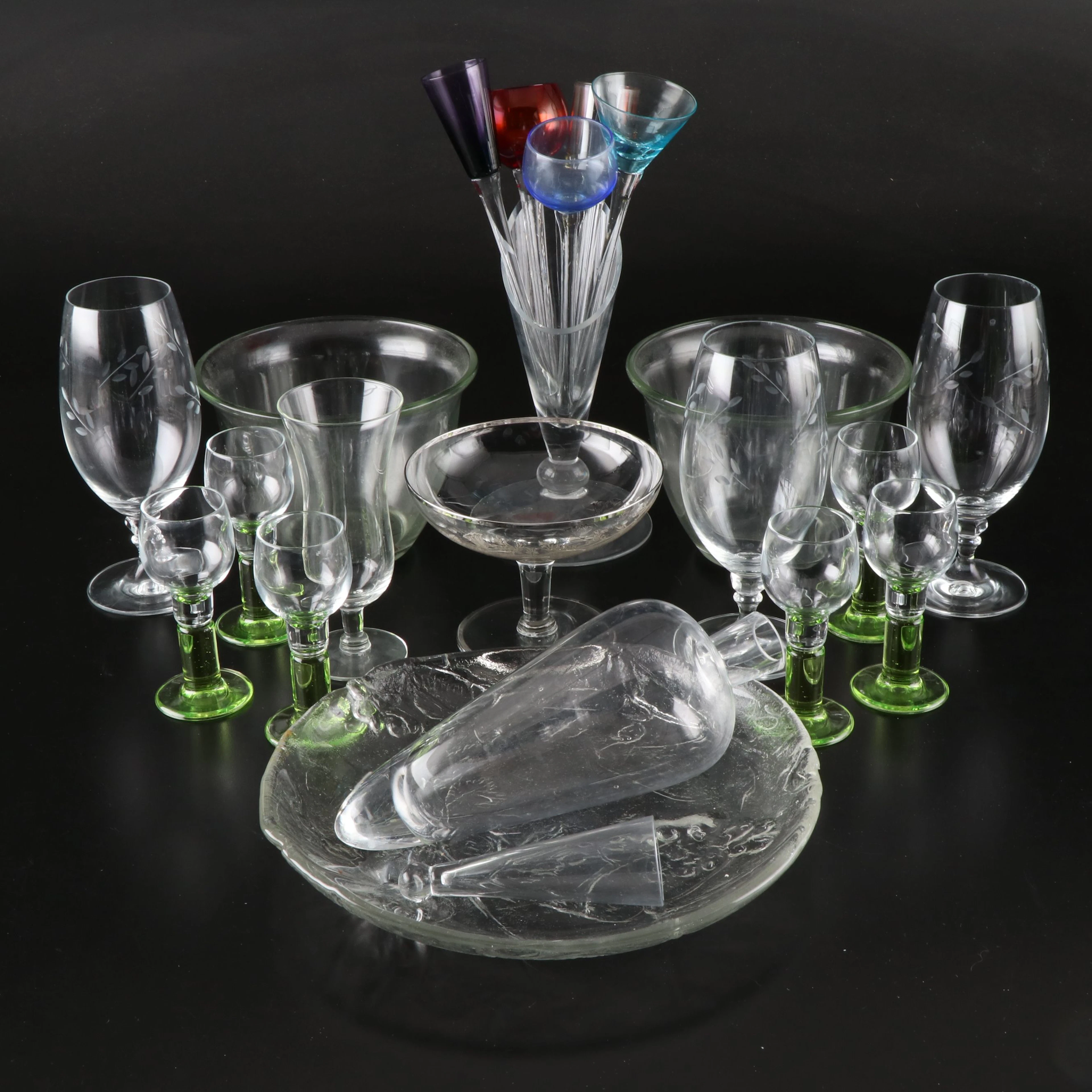 Bormioli Rocco "Limoncino" Liquor Cocktail Glasses and Other Glassware