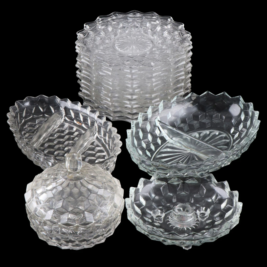 Fostoria "American Clear" Glass Serveware and Table Décor