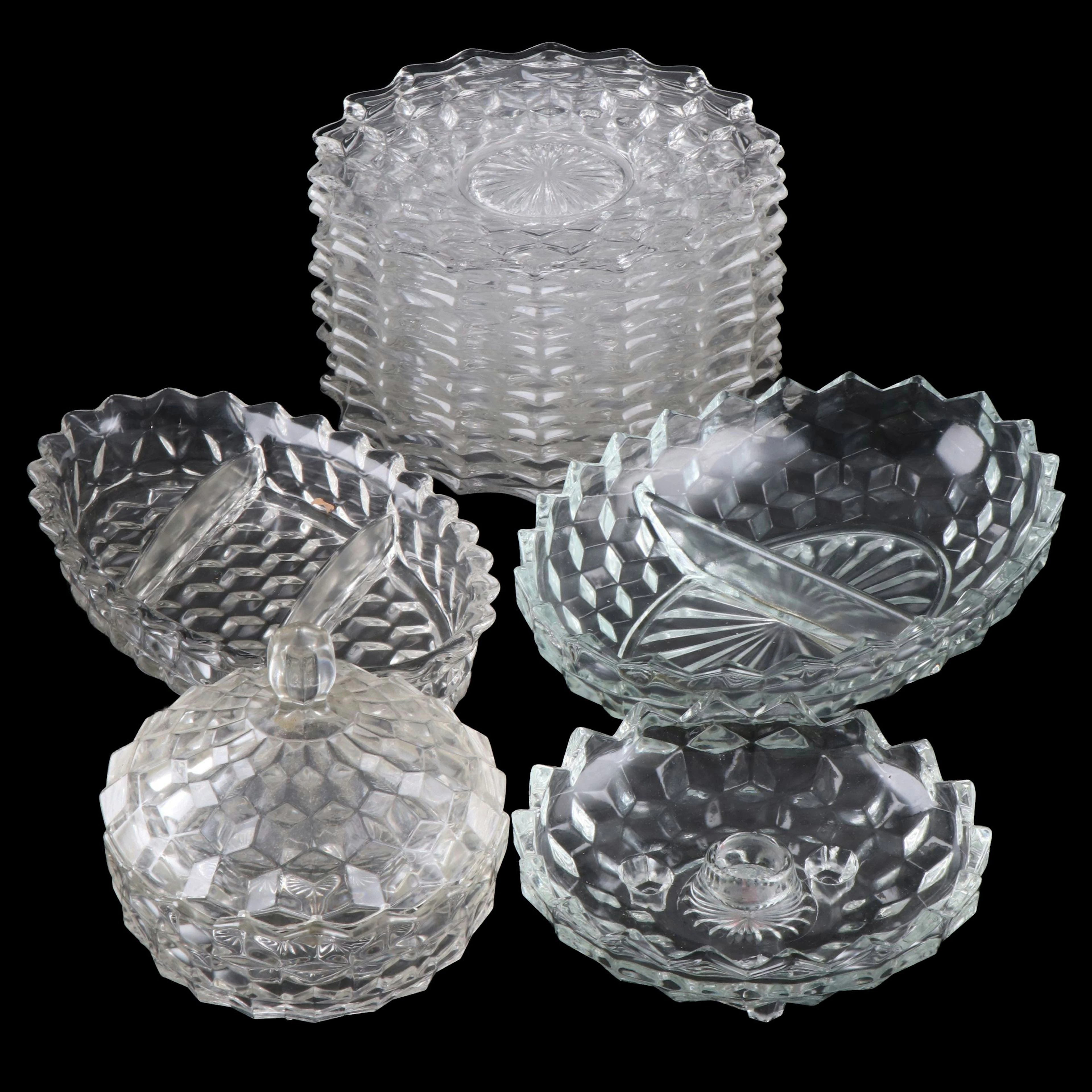 Fostoria "American Clear" Glass Serveware and Table Décor