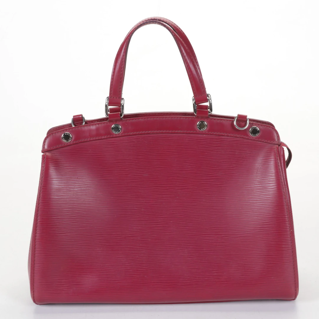 Louis Vuitton Brea MM Two-Way Bag in Raspberry Epi Leather