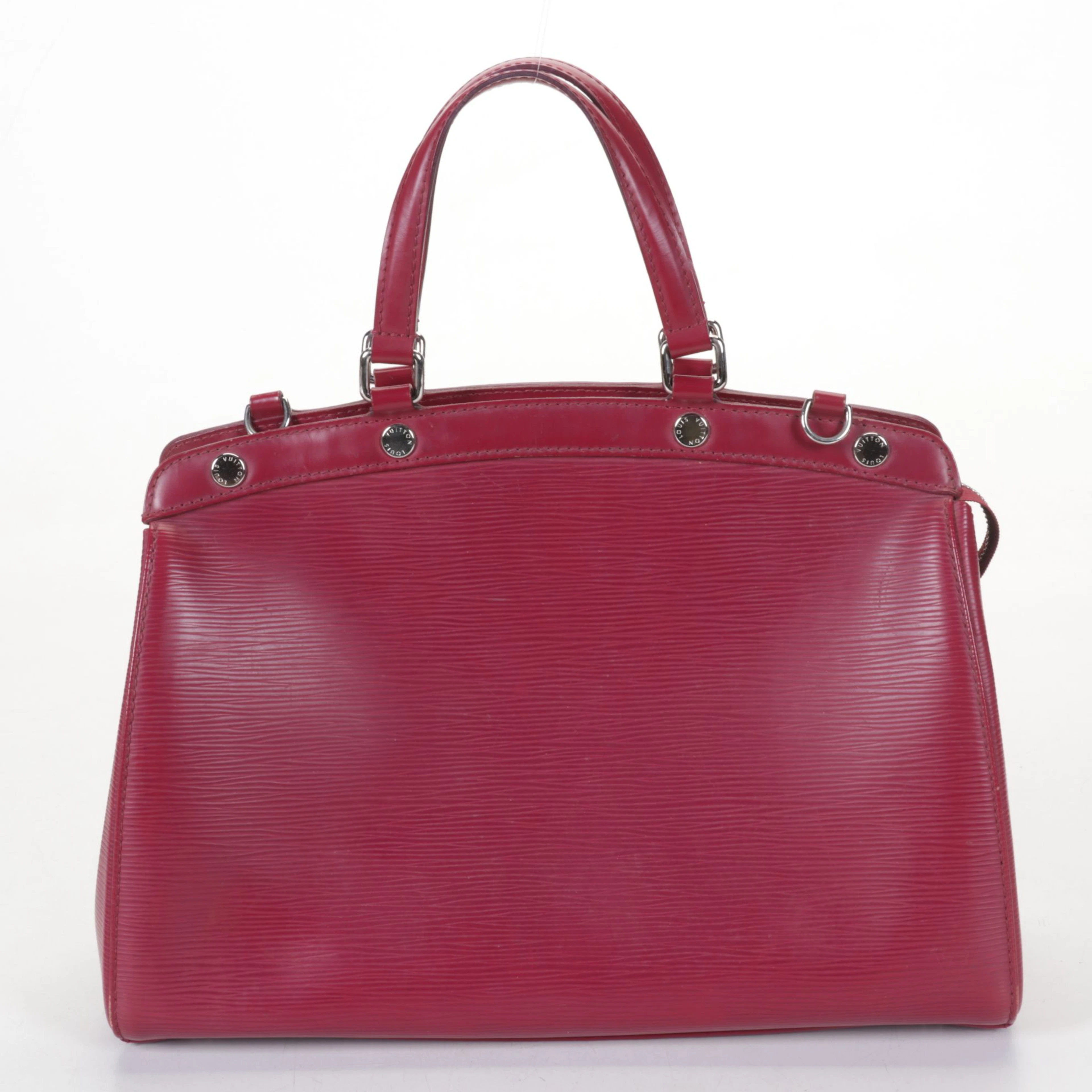 Louis Vuitton Brea MM Two-Way Bag in Raspberry Epi Leather