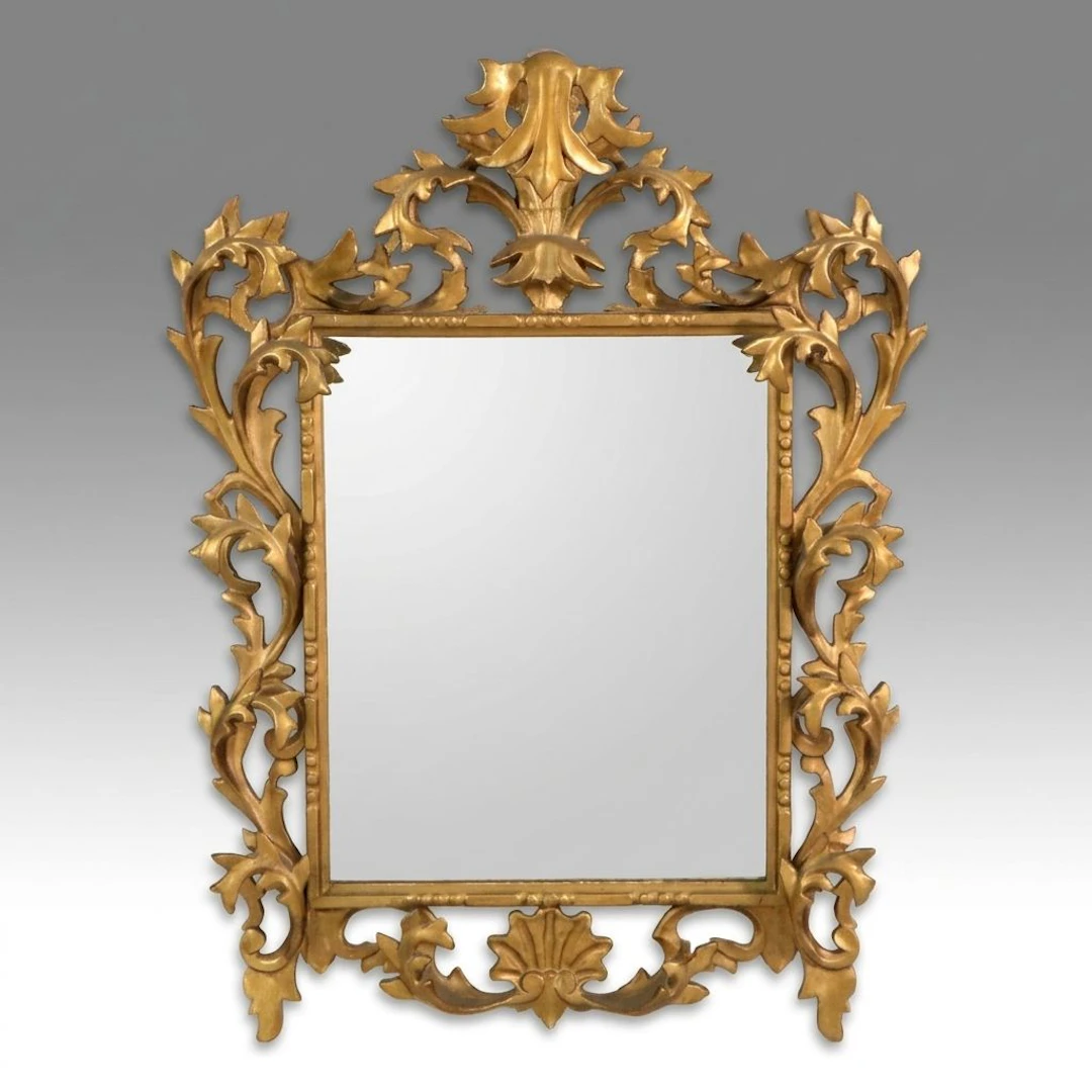 Italian Baroque Style Giltwood Wall Mirror