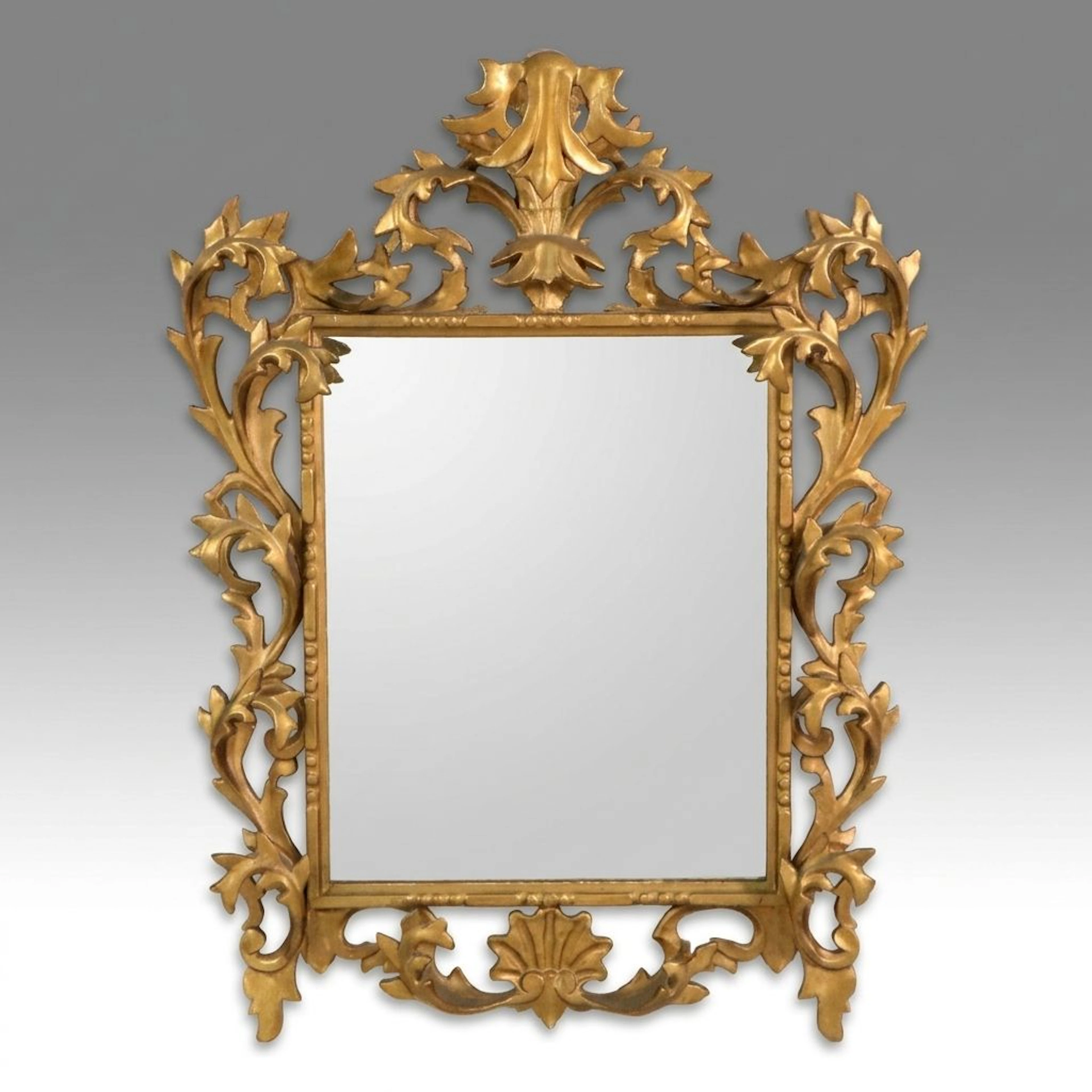 Italian Baroque Style Giltwood Wall Mirror