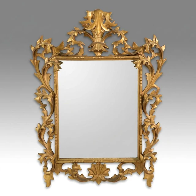 Italian Baroque Style Giltwood Wall Mirror