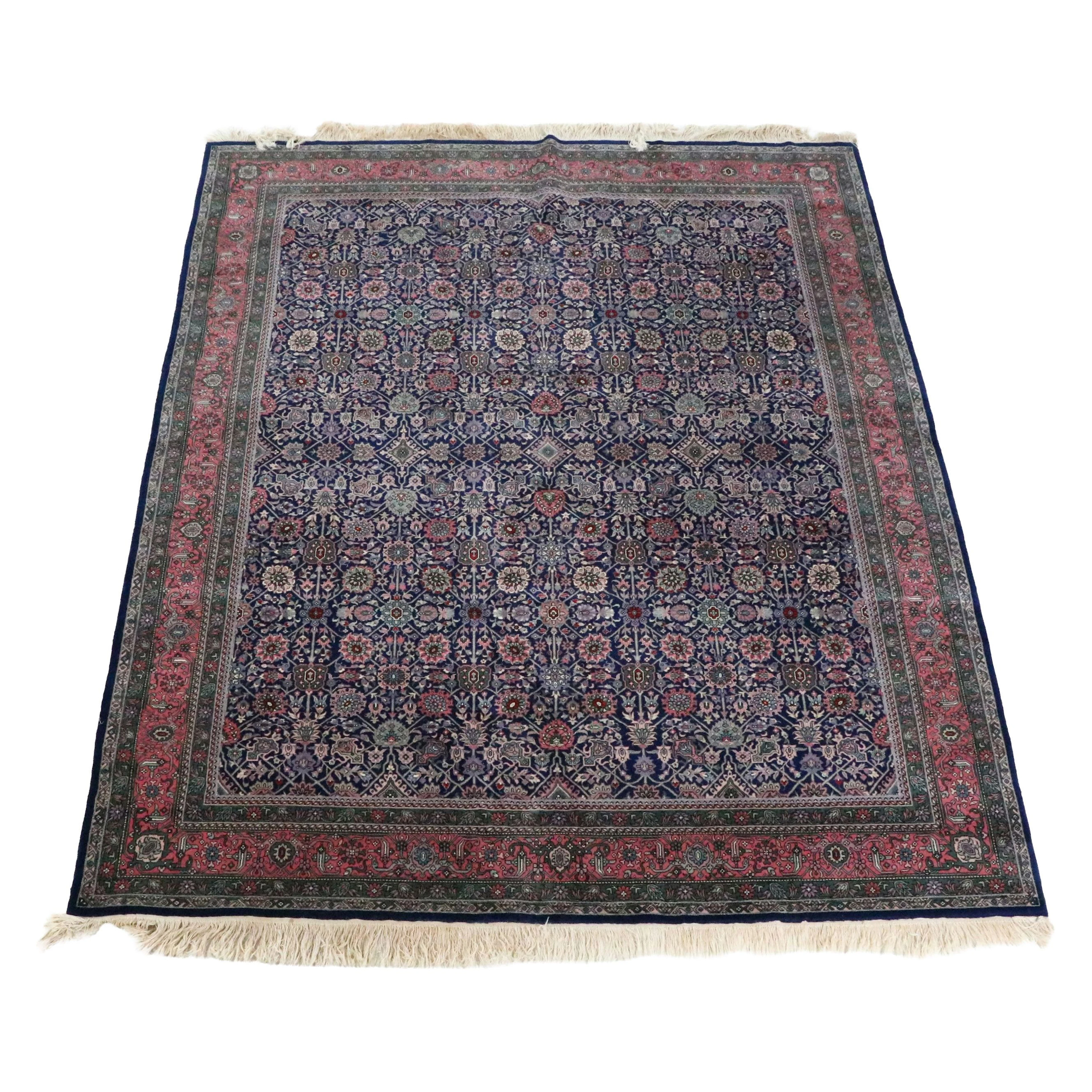 8' x 10'9 Hand-Knotted Persian Veramin Style Area Rug