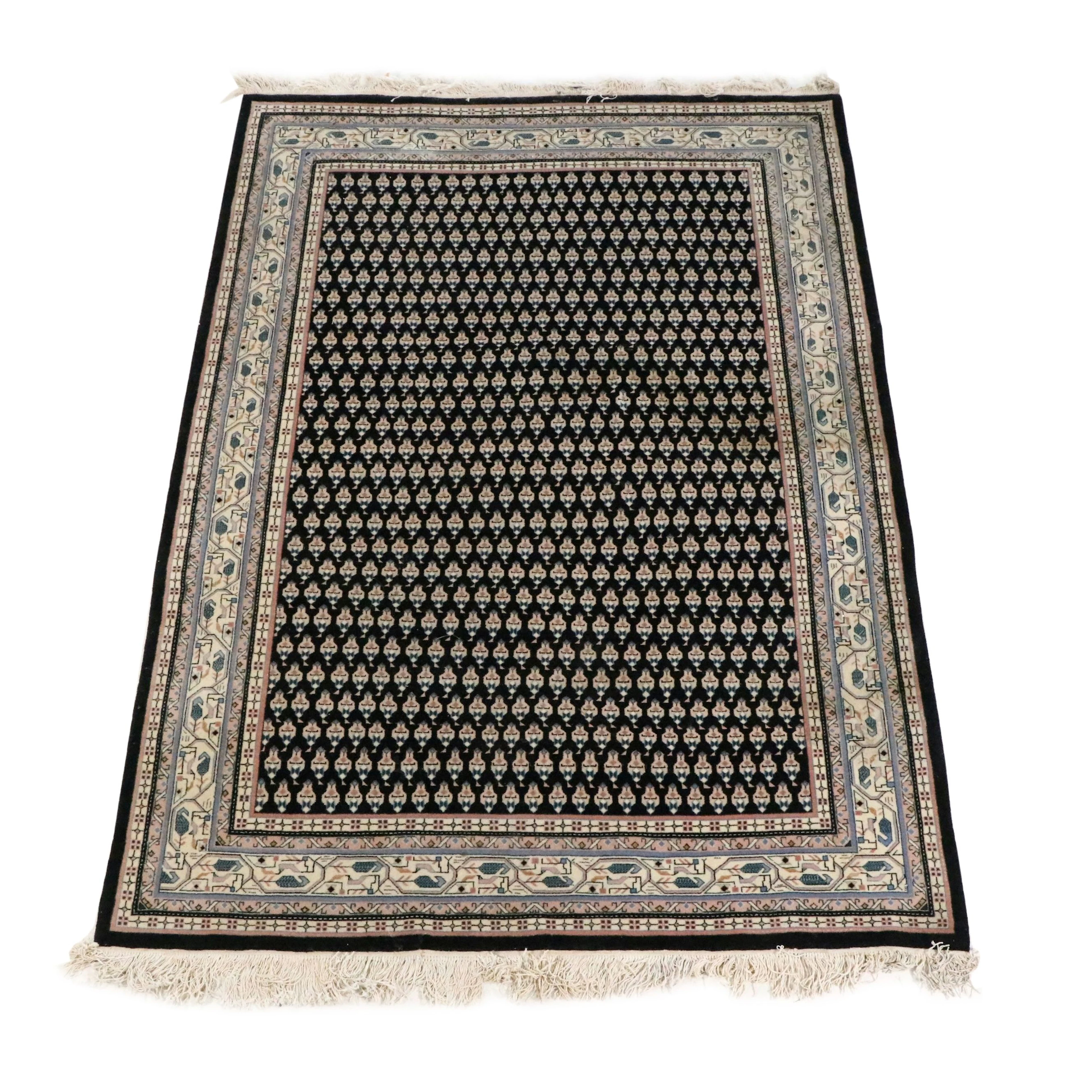 5'10 x 8'11 Hand-Knotted Persian Seraband Area Rug
