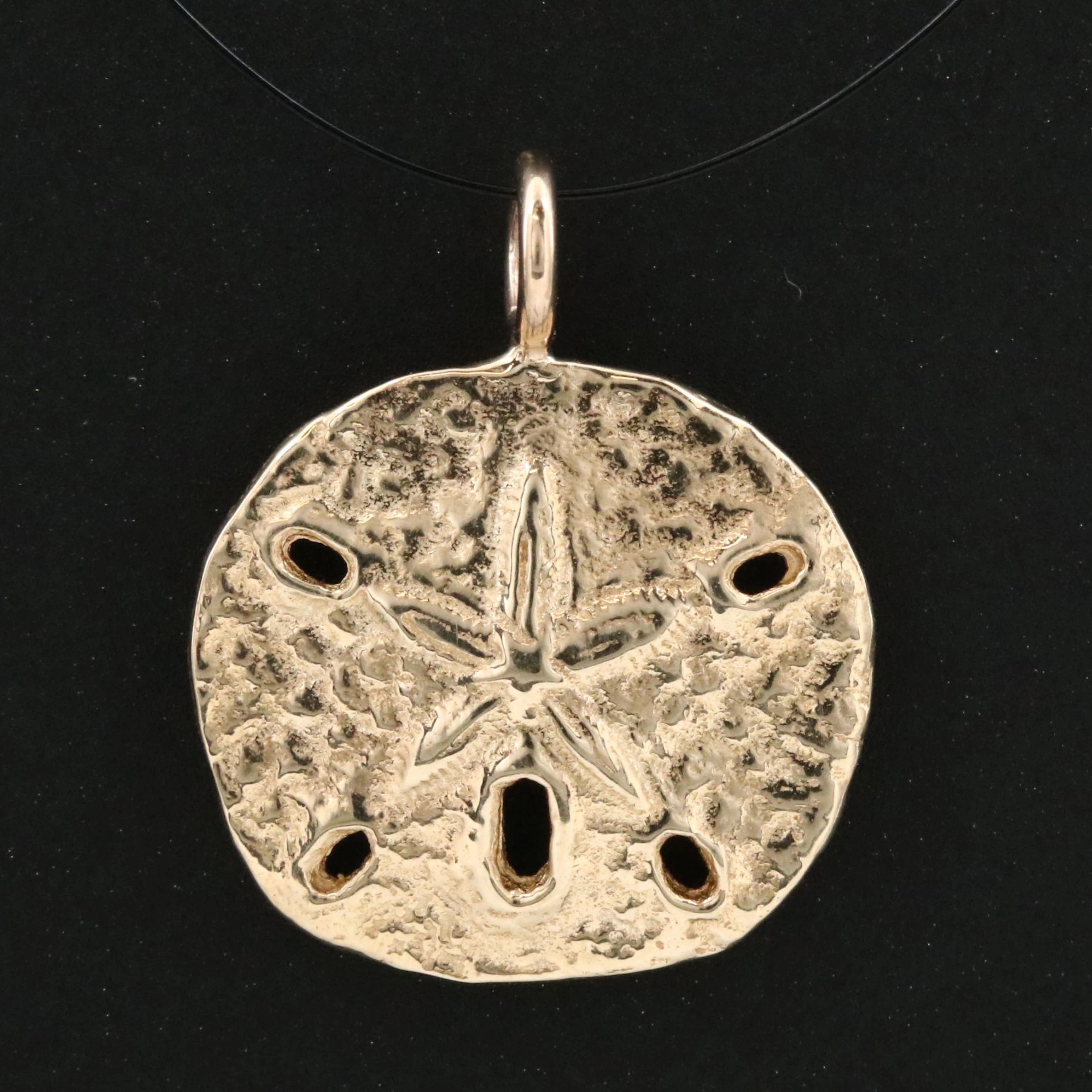 James Avery 14K Sand Dollar Pendant