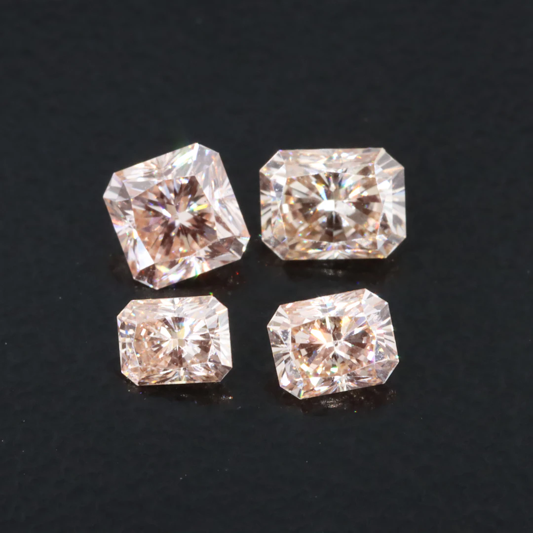 Loose 1.58 CTW Fancy Pink Lab Grown Diamond Lot