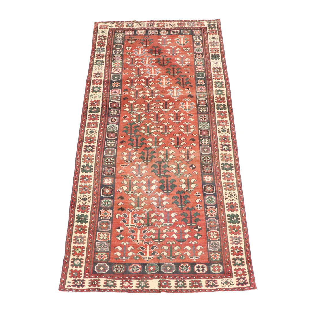 4'5 x 9'7 Hand-Knotted Northwest Persian Long Rug