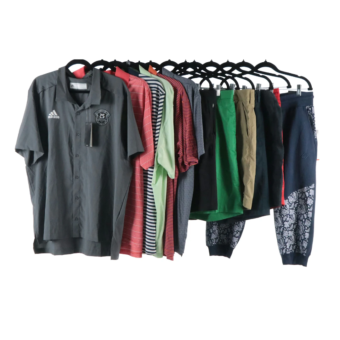 Mne's Peter Millar, Vineyard Vines & Other Polo Shirts, Lululemon Shorts & More