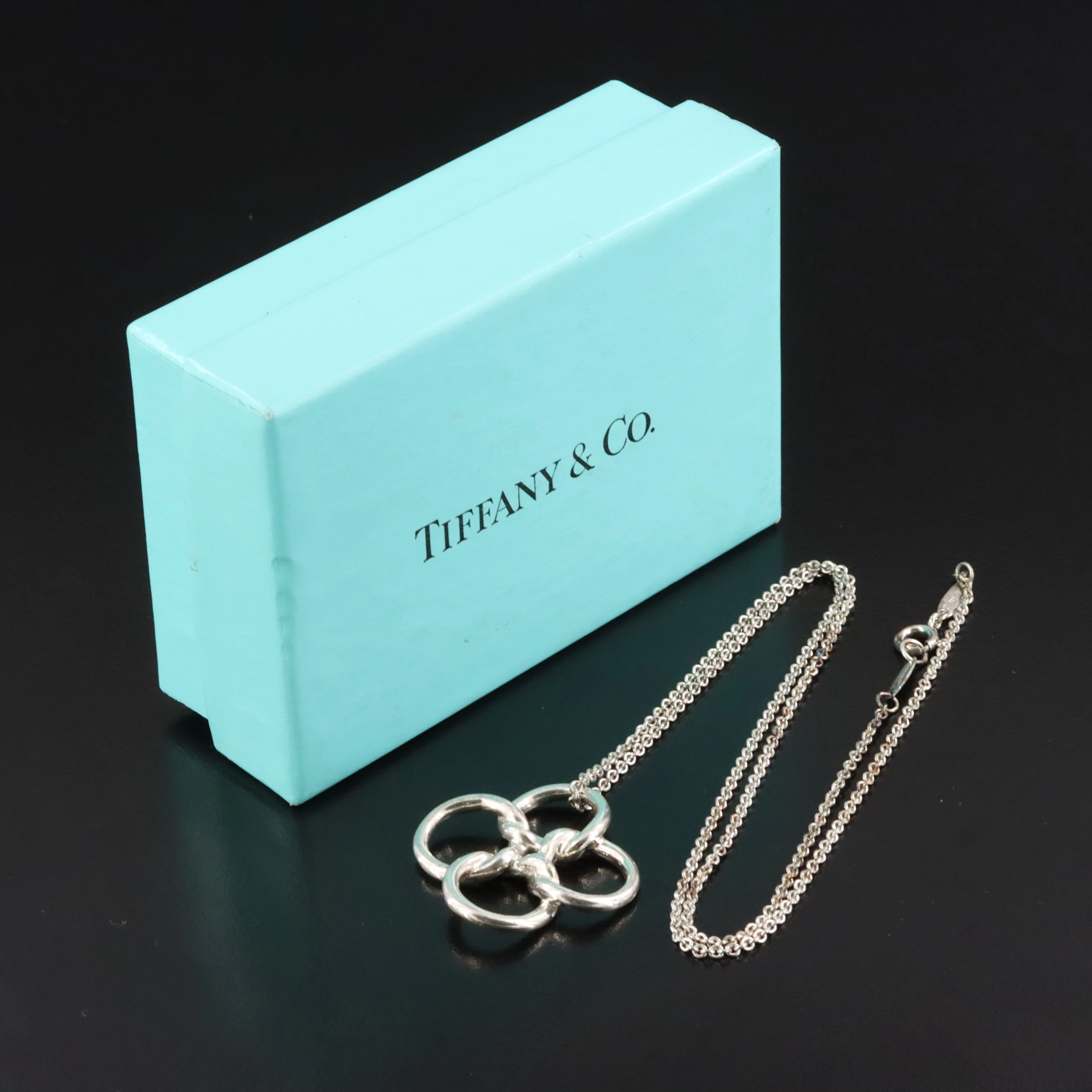 Elsa Peretti for Tiffany & Co. Quadrifoglio Pendant Necklace