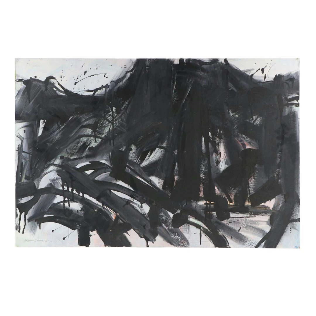 Jack Meanwell Acrylic Painting, Circa 2000