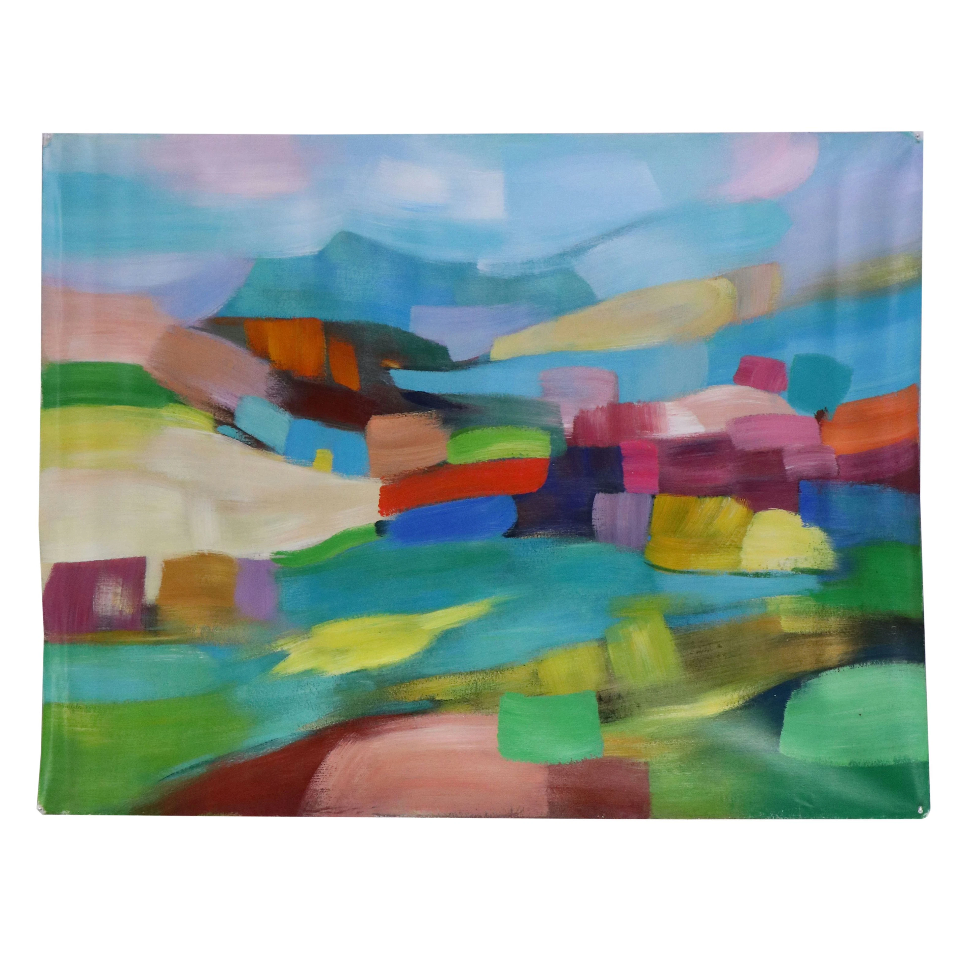 Zheng Contemporary Oil Painting "Abstraction"