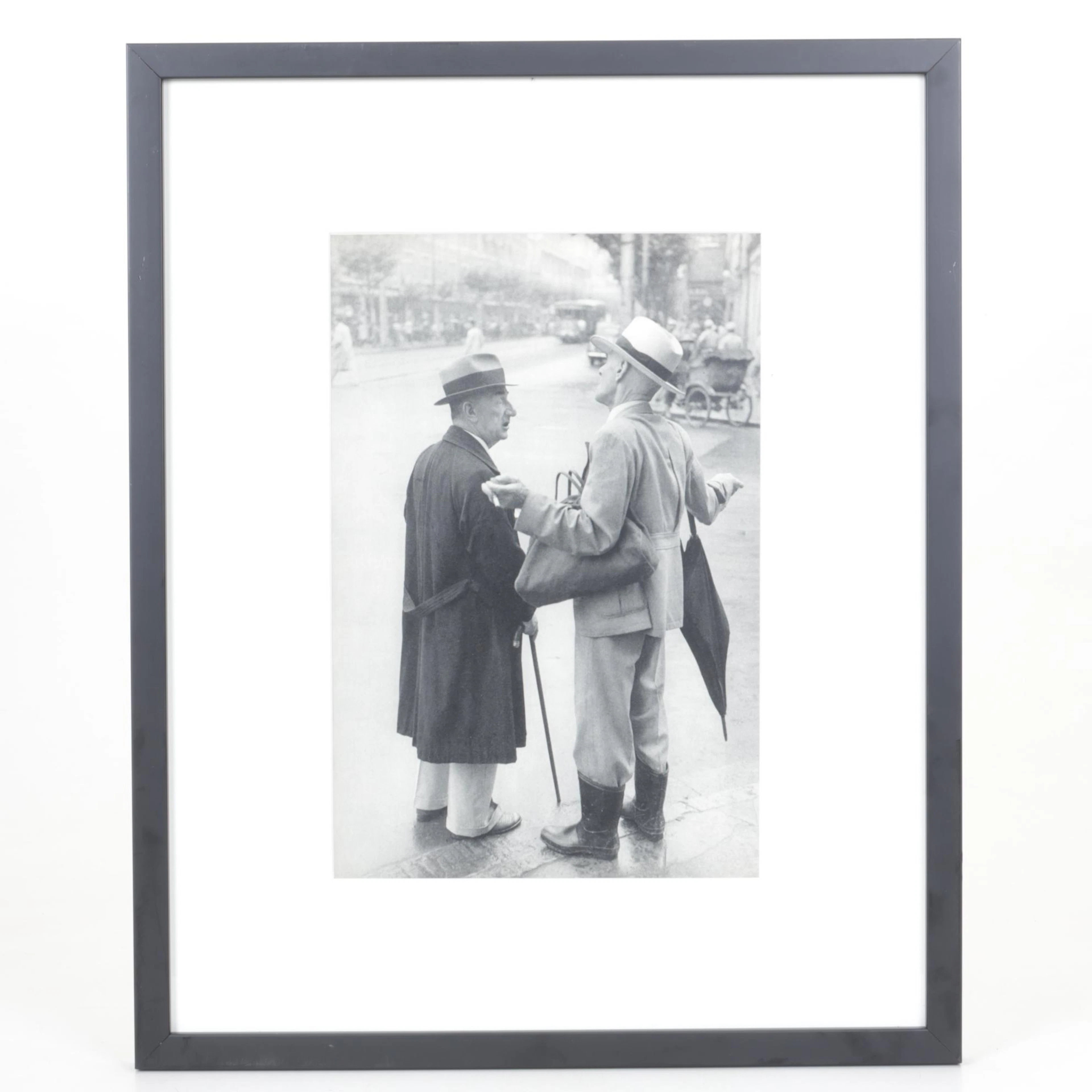 Henri Cartier-Bresson Photogravure "Shanghai, 1949" From "The Decisive Moment"