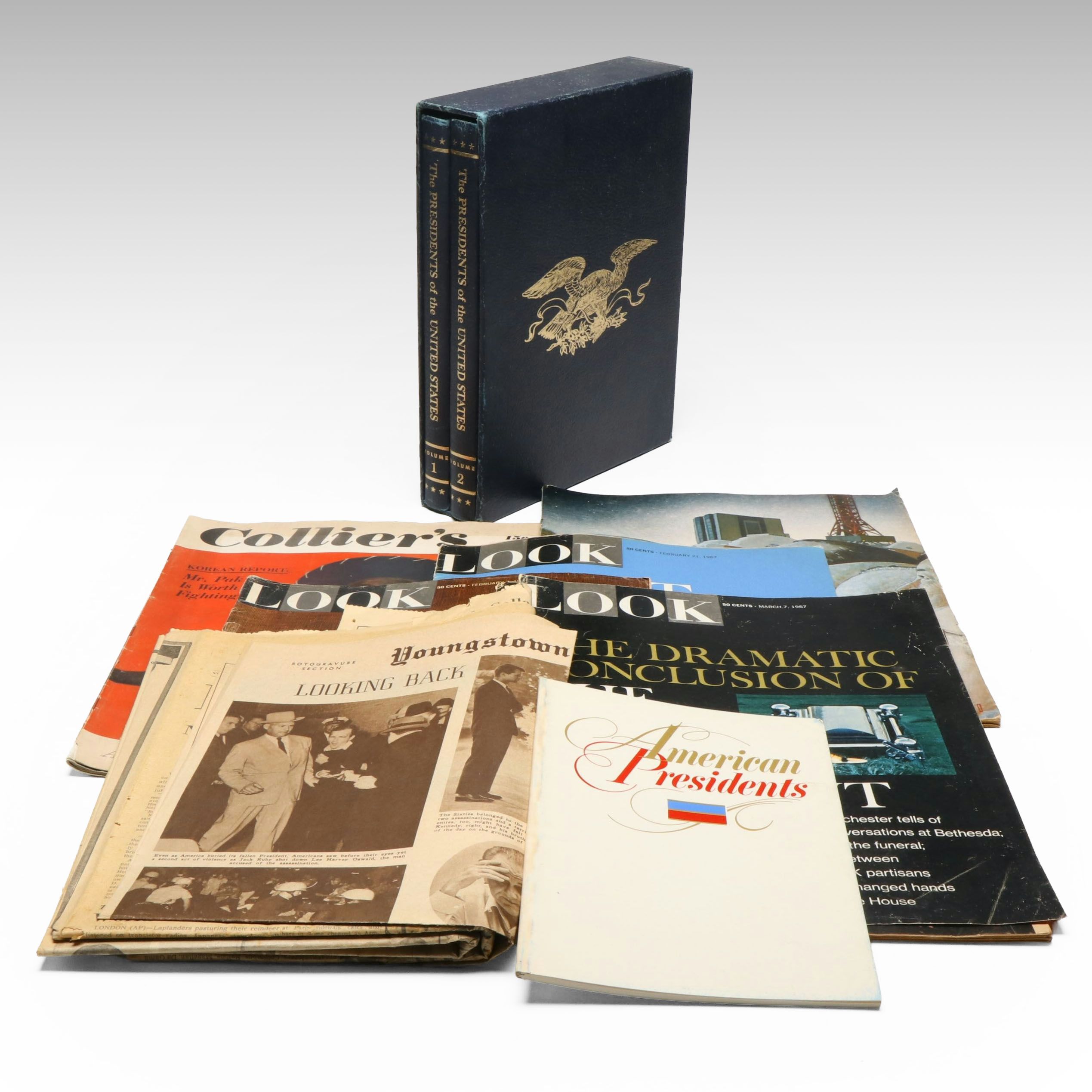 "Look" Magazines, Newspapers and More Presidential-Themed Ephemera