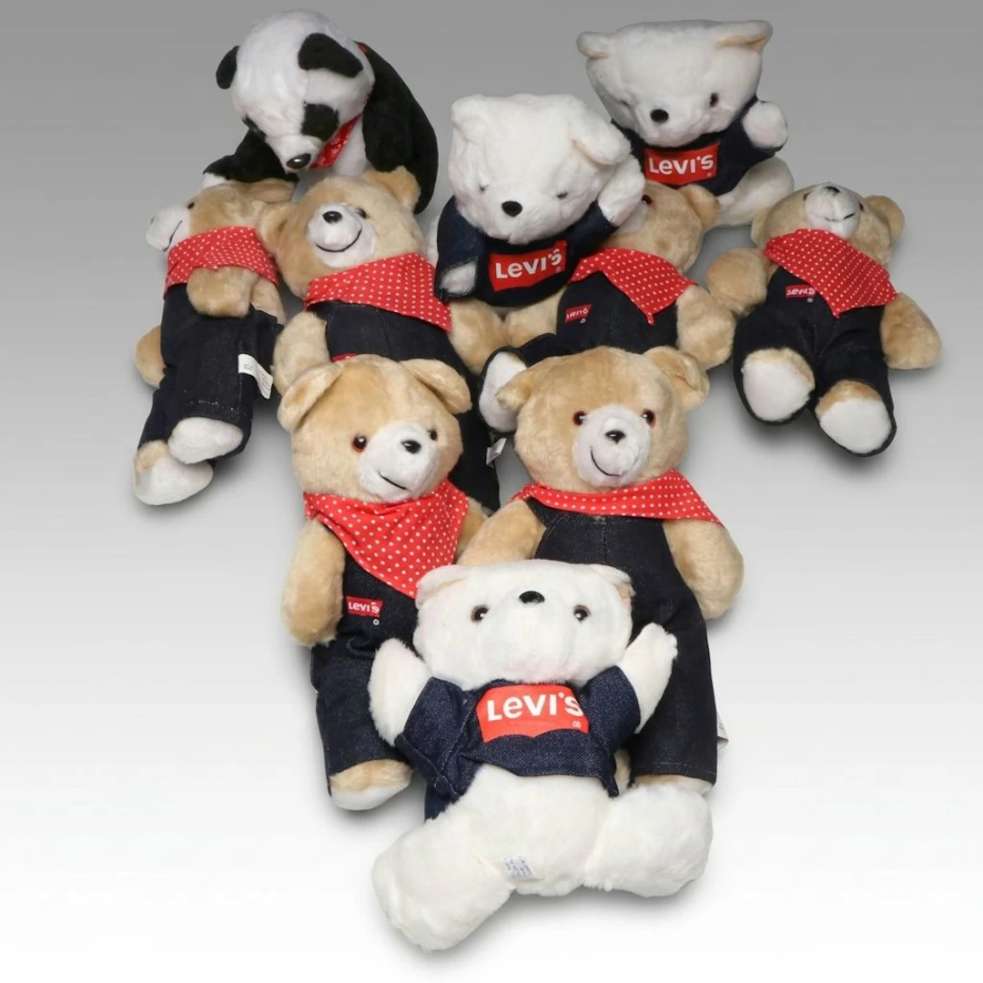 Levi's Branded Stuffed Teddy Bears