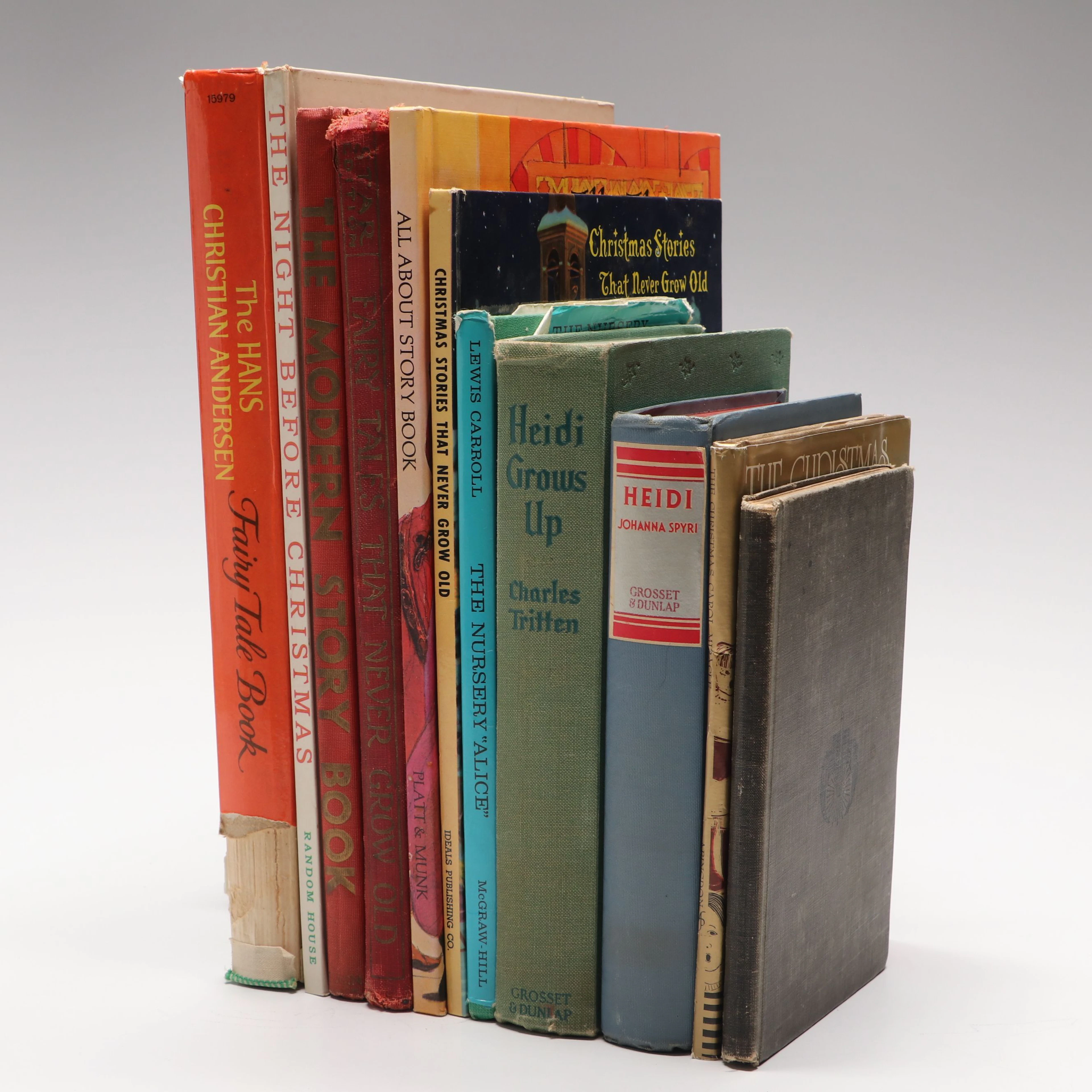 "The Hans Christian Andersen Fairy Tale Books with "Heidi" and More Books