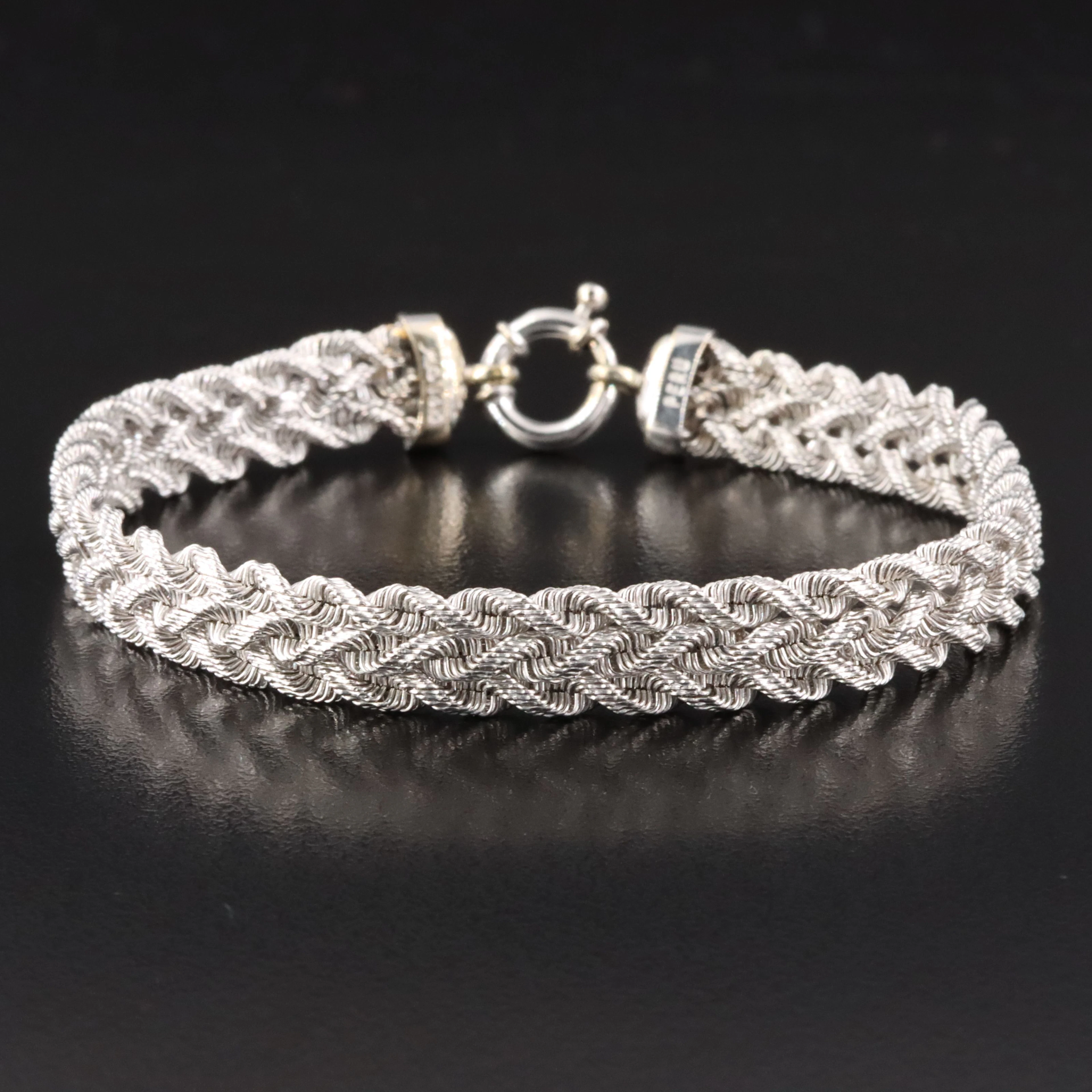 Michael Anthony 14K Braided Rope Chain Bracelet