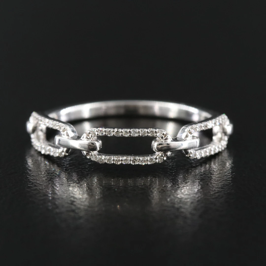 14K 0.12 CTW Diamond Ring