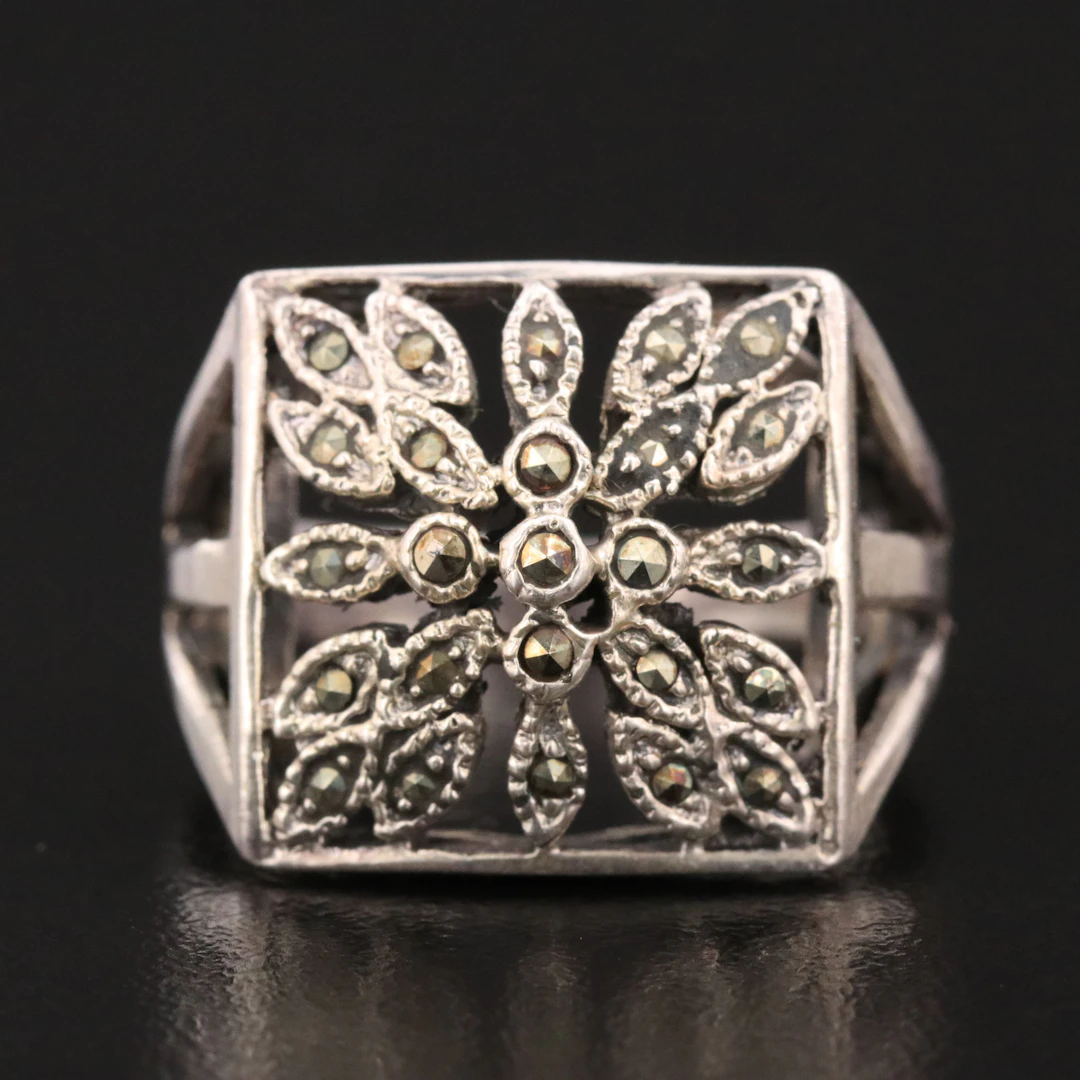 Sterling Marcasite Ring