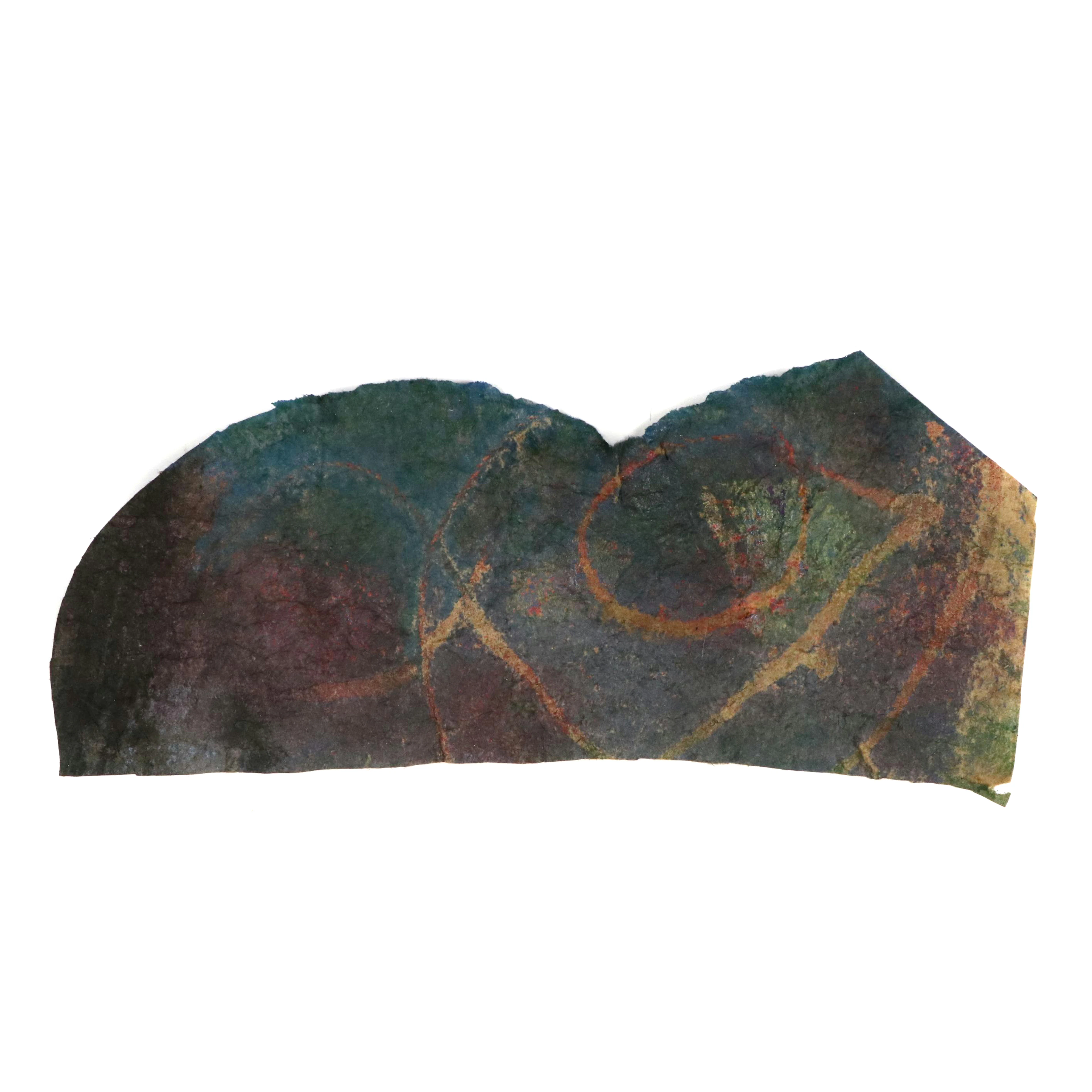 Sam Gilliam Mixed Media Abstract Composition, 1977