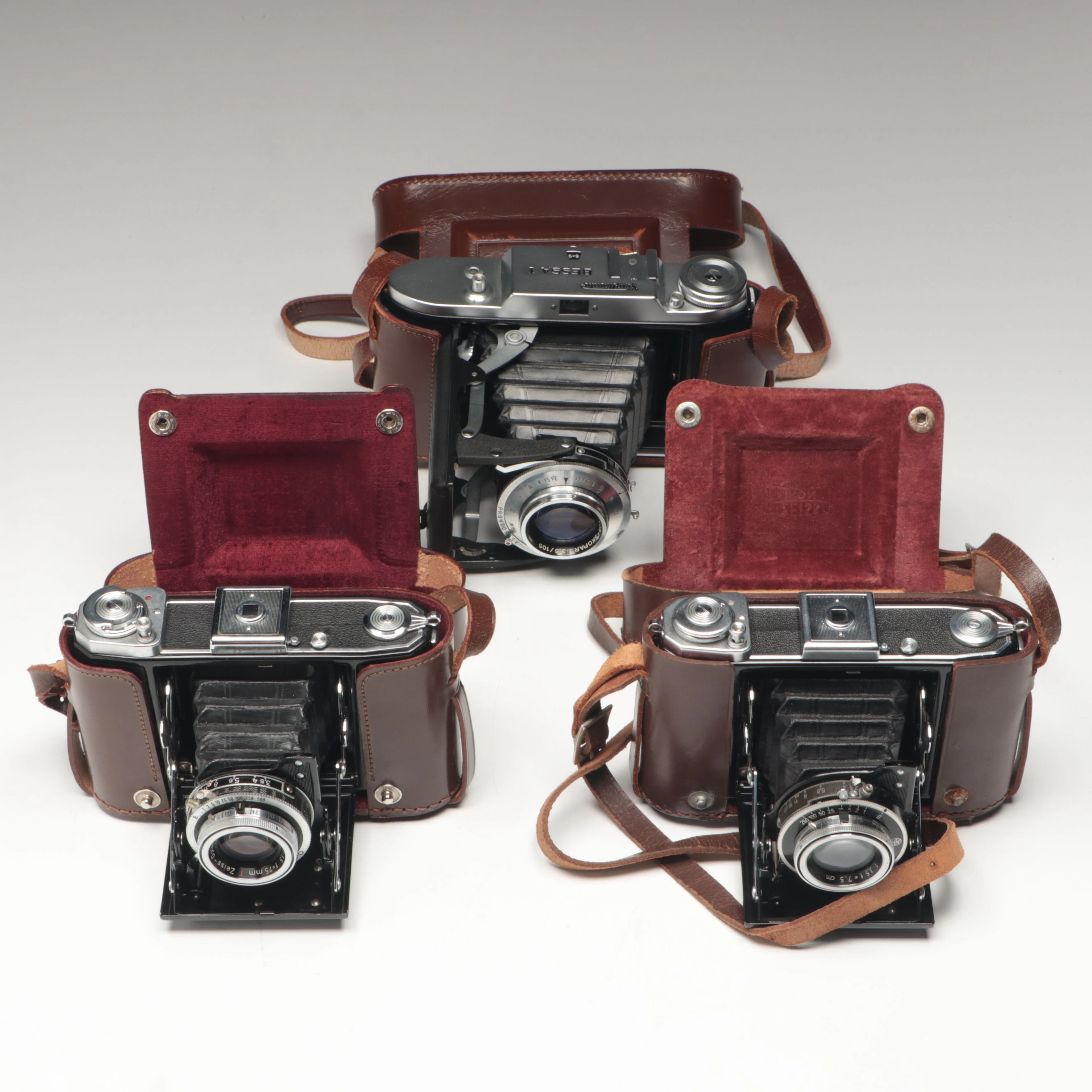 Voigtländer "Bessa I" Medium Format Camera with More Cameras and Accessories