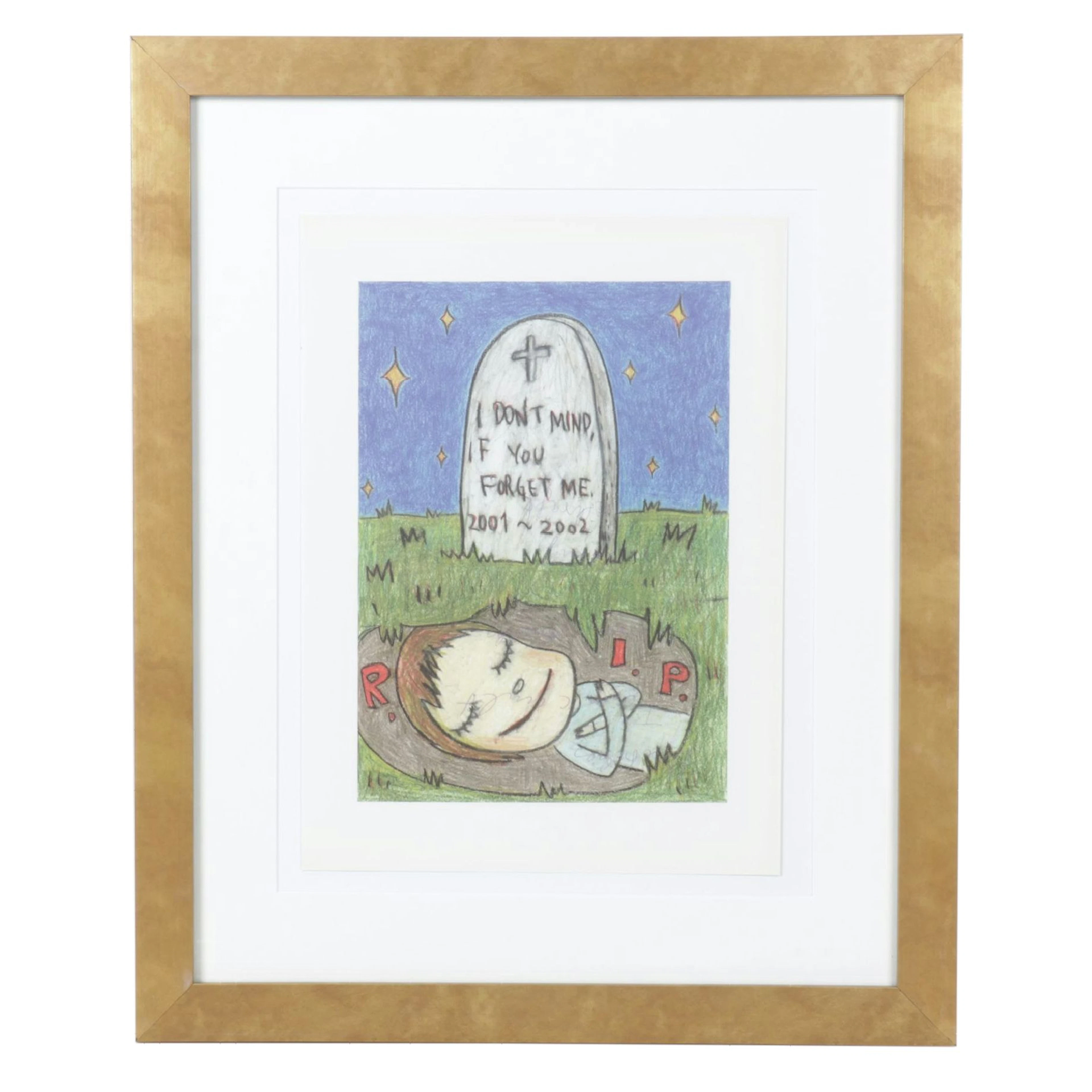 Yoshitomo Nara Offset Lithograph "I Don't Mind if You Forget Me"