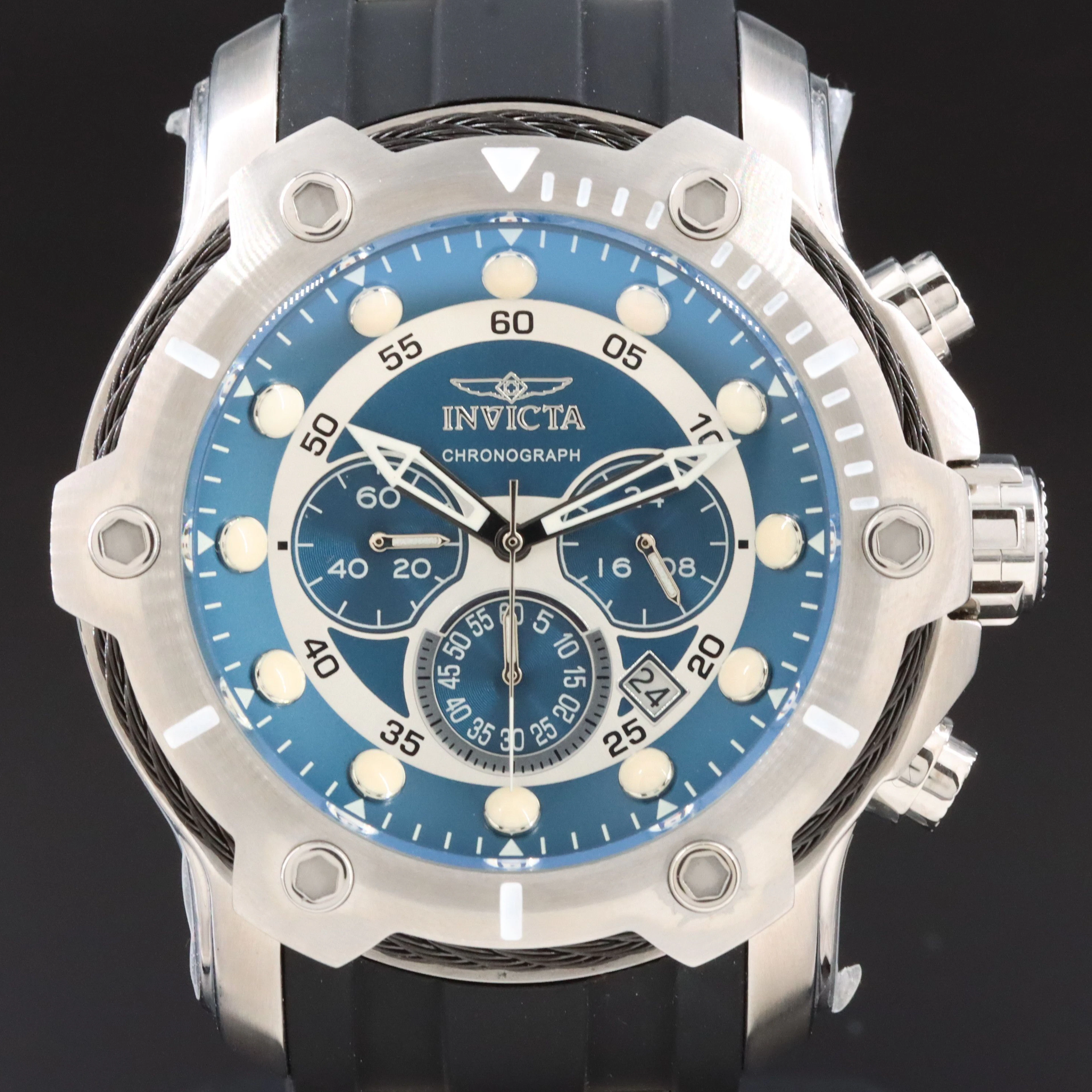 Invicta Bolt Stainless Steel Quartz Chronograph Watch 26750