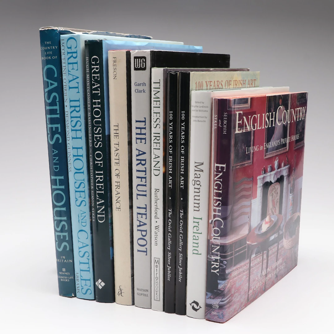 "Great Irish Houses and Castles" and More Decorative Arts and History Books