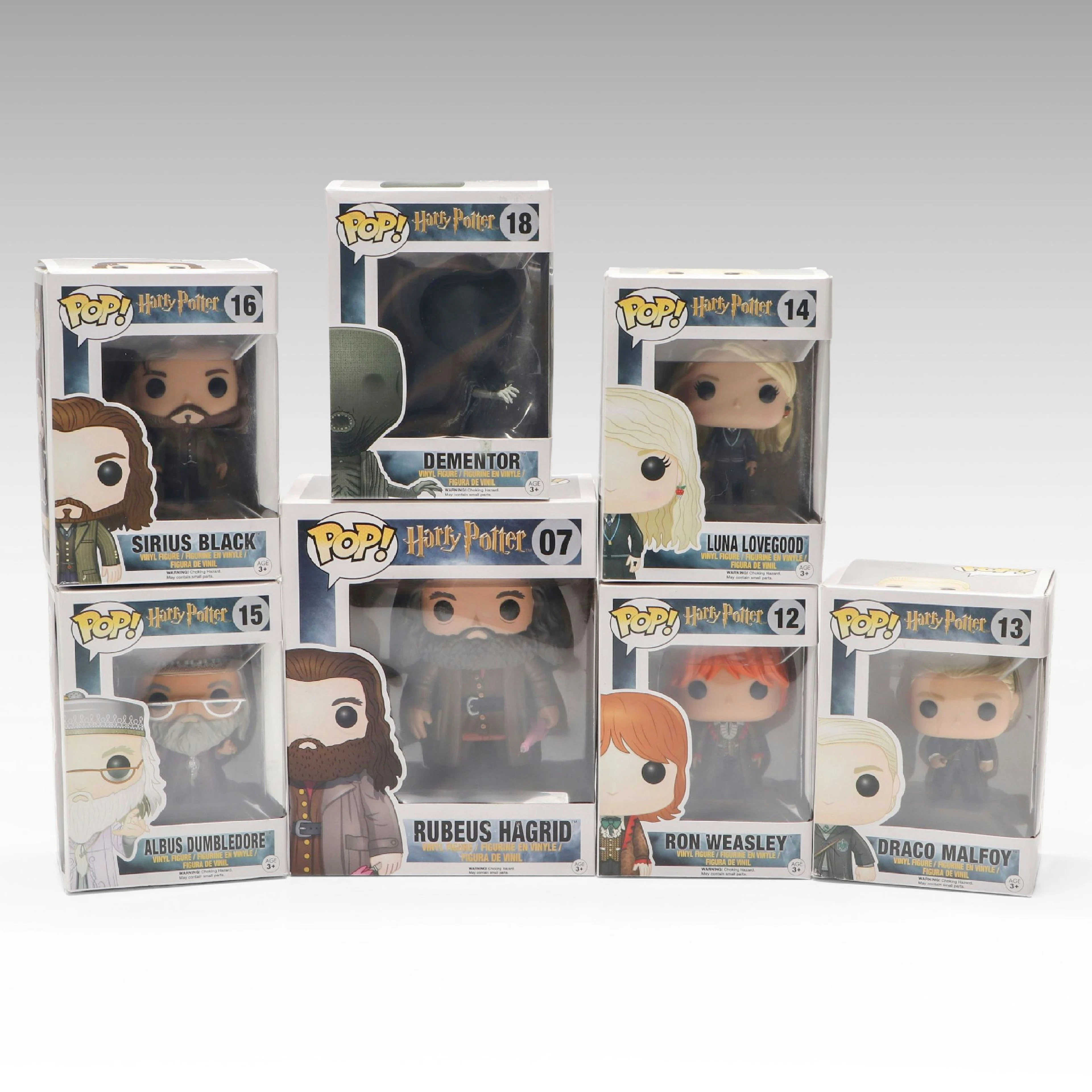 Funko Pop! Harry Potter "Luna Lovegood", "Draco Malfoy" and More Vinyl Figures