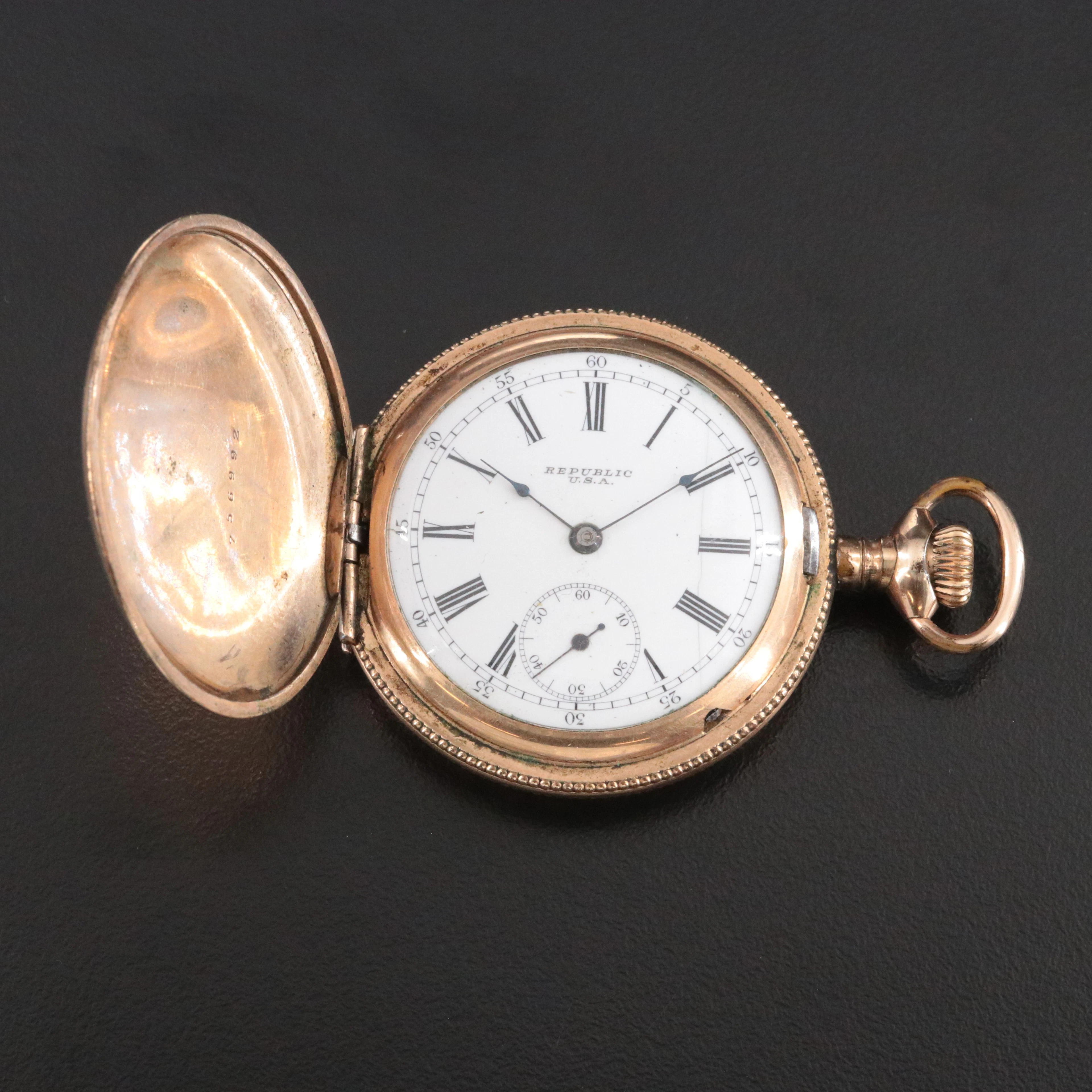 Republic U.S.A. Pocket Watch By Seth Thomas