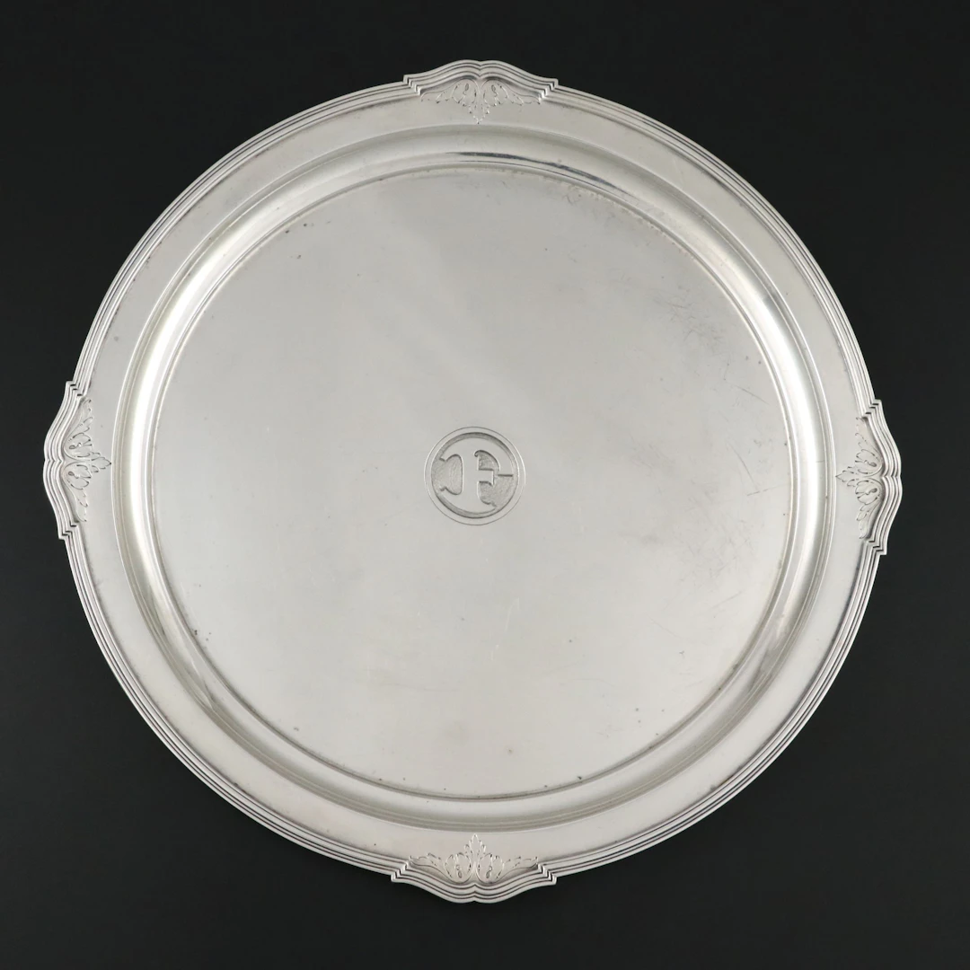 Edwardian Style Gorham Sterling Silver Tray, Early 20th Century