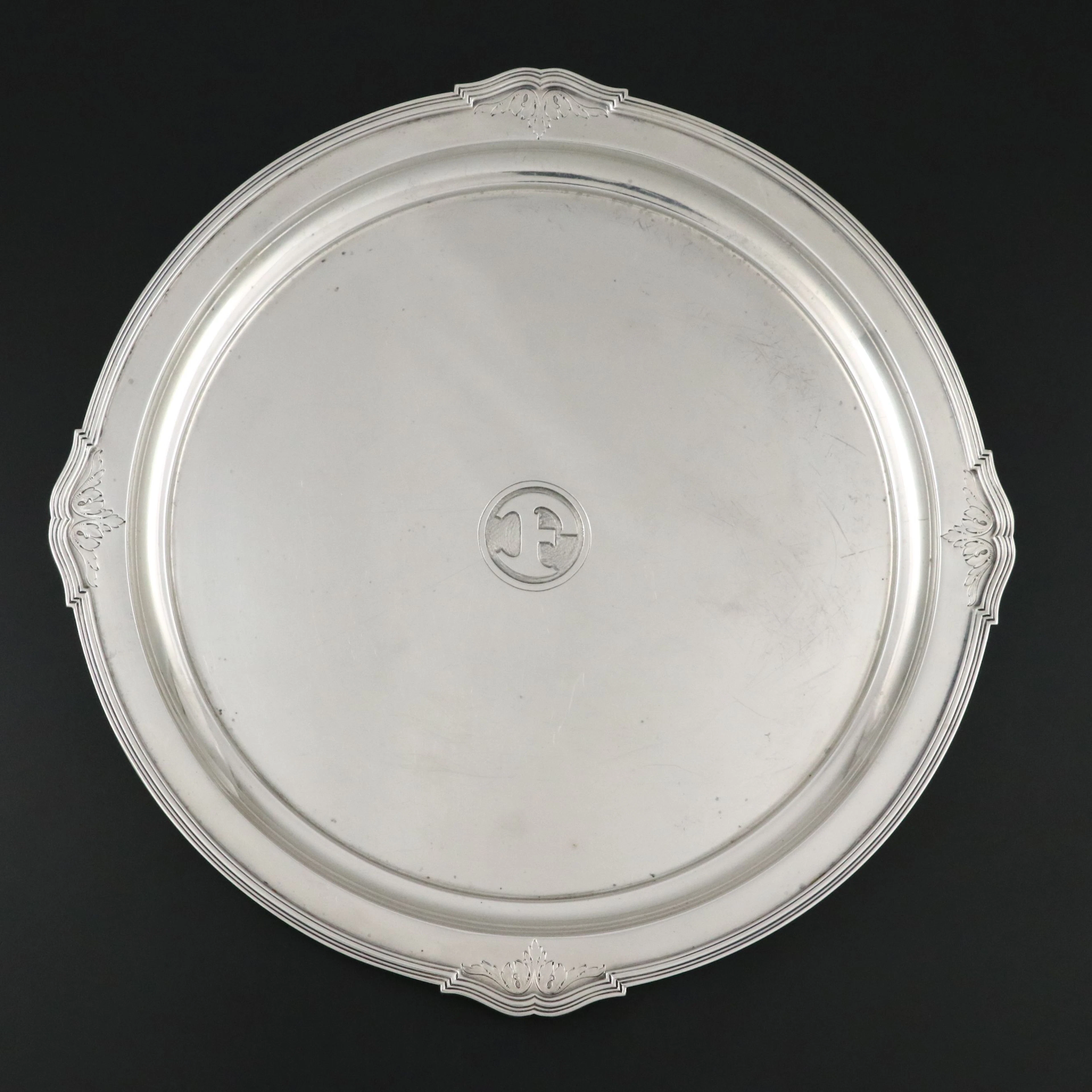 Edwardian Style Gorham Sterling Silver Tray, Early 20th Century